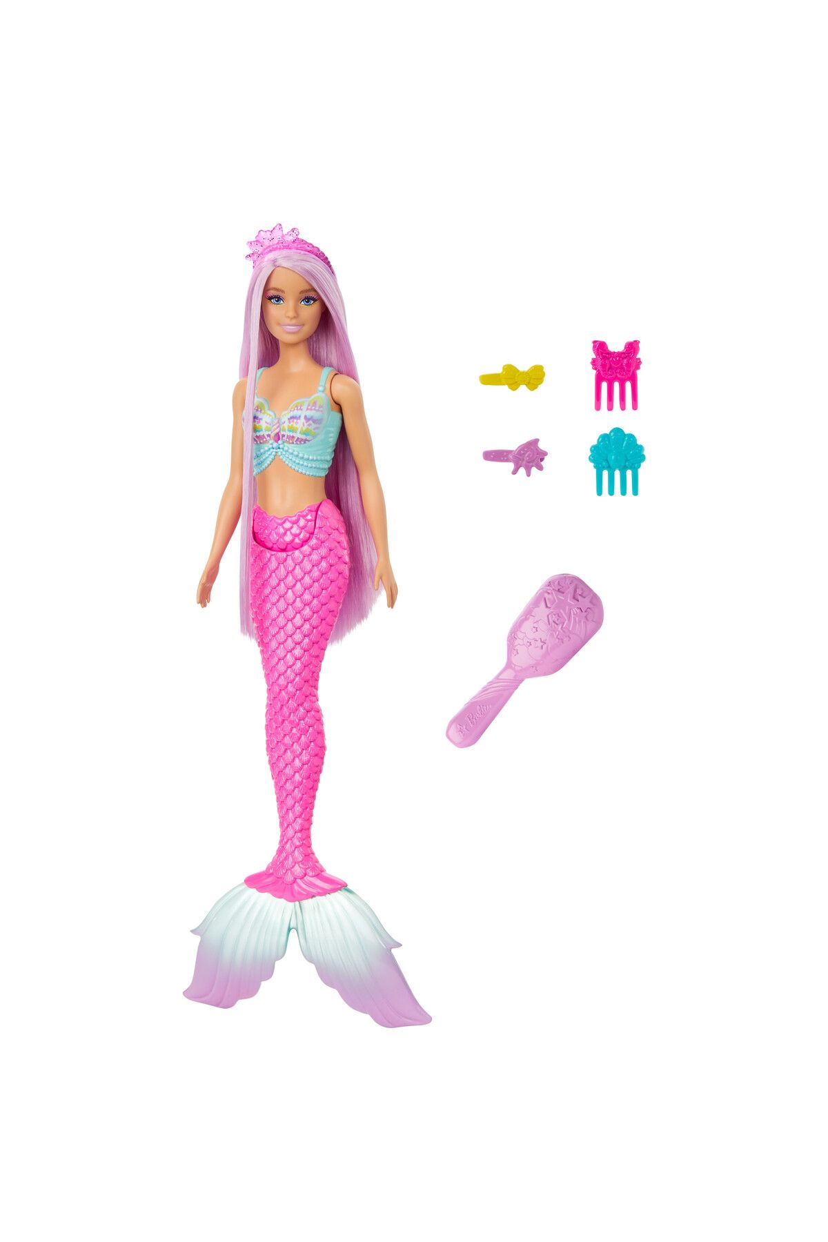 Barbie Uzun Saçlı Muhteşem Deniz Kızı Hrr00