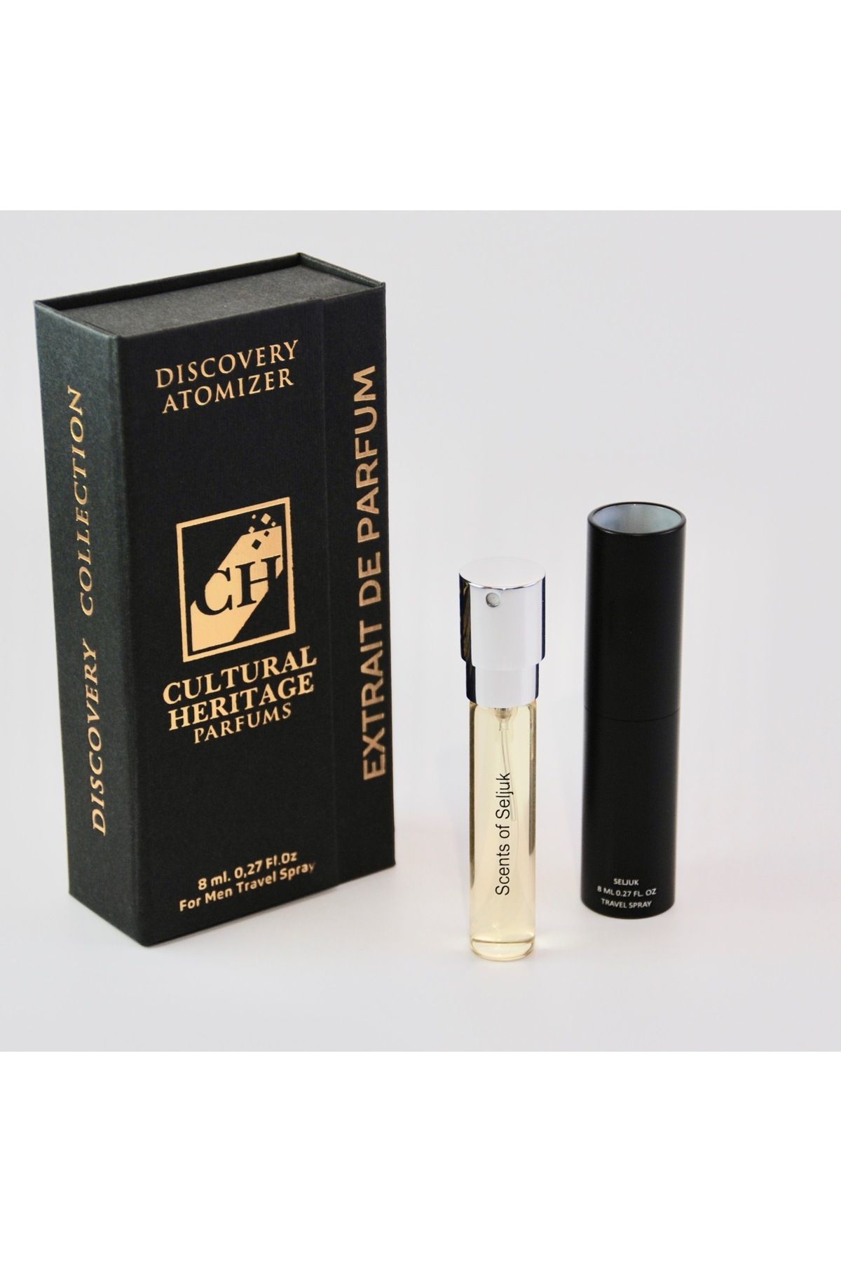 CH CULTURAL HERITAGE Scents Of Seljuk Discovery Atomizer Travel Spray  For Men,