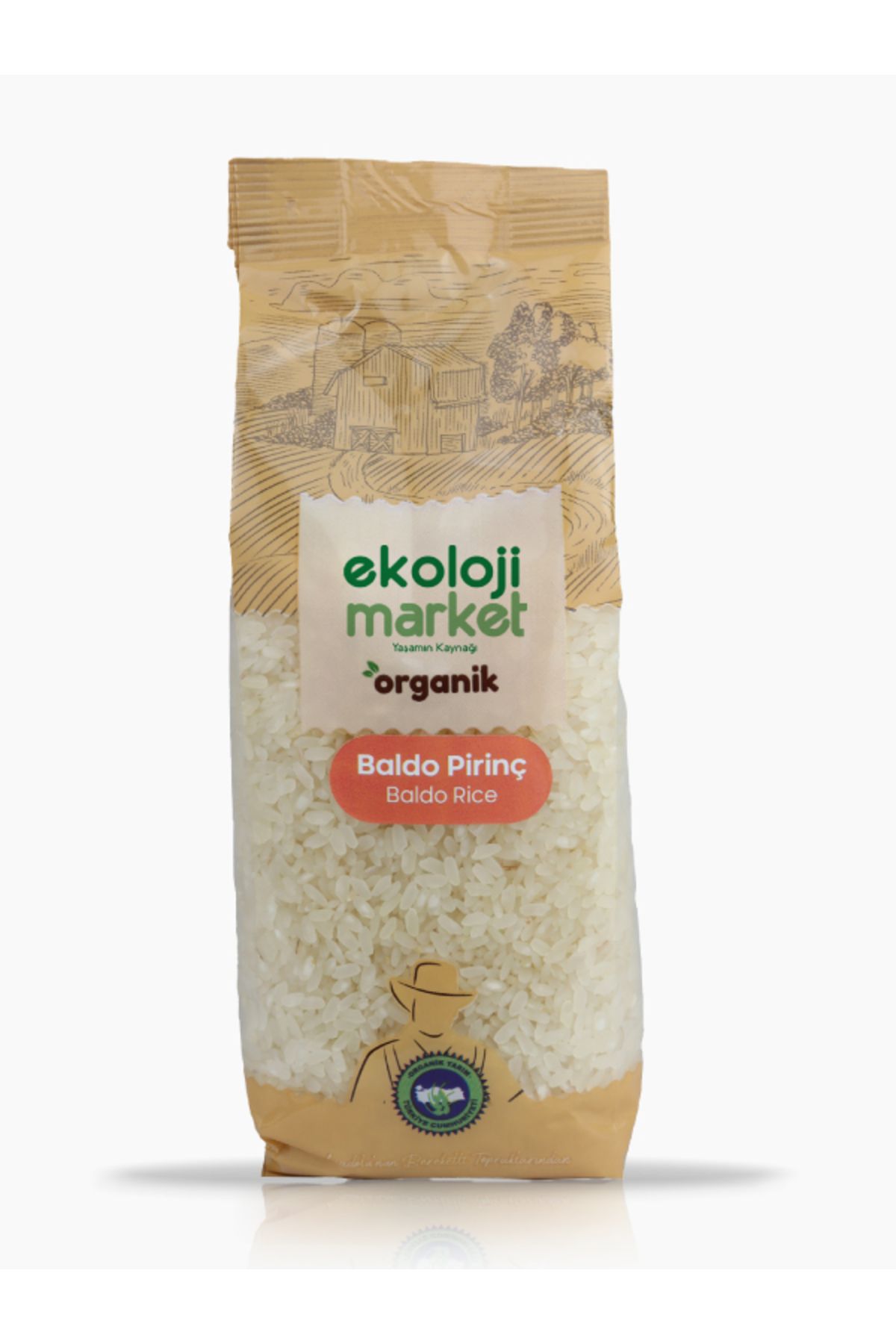 Ekoloji Market Organik Baldo Pirinç 750 gr
