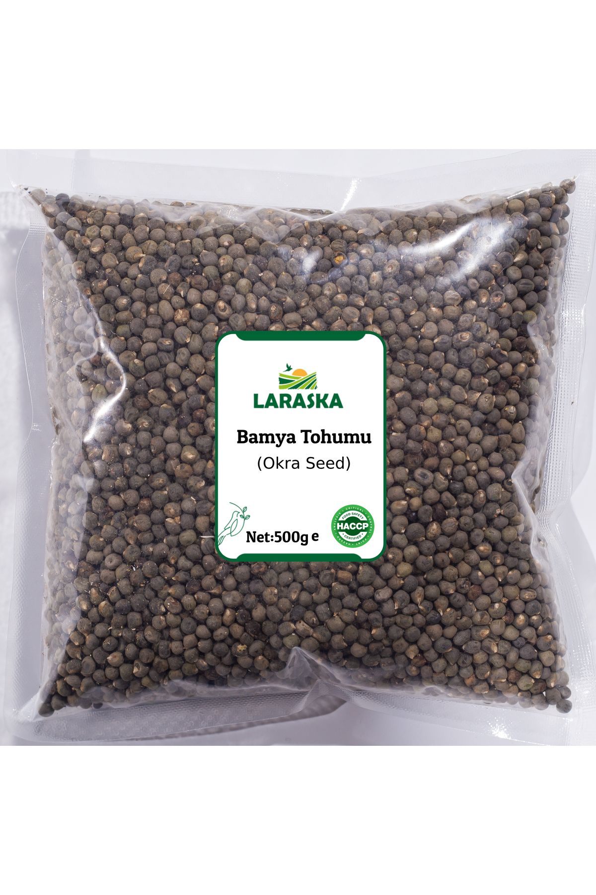 Laraska Bamya Tohumu 500g - Okra Seed 500g