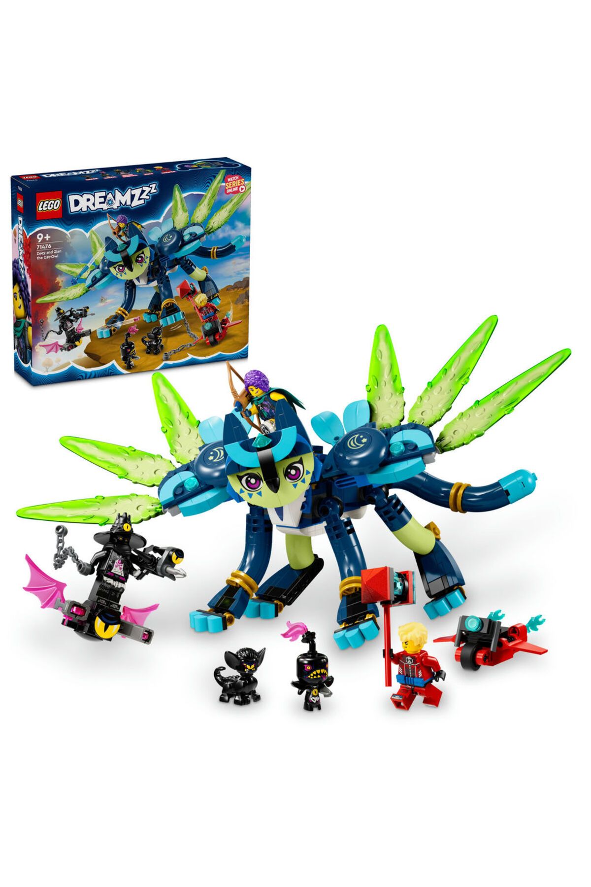 LEGO DREAMZzz Zoey ve Kedi-Baykuş Zian 71476