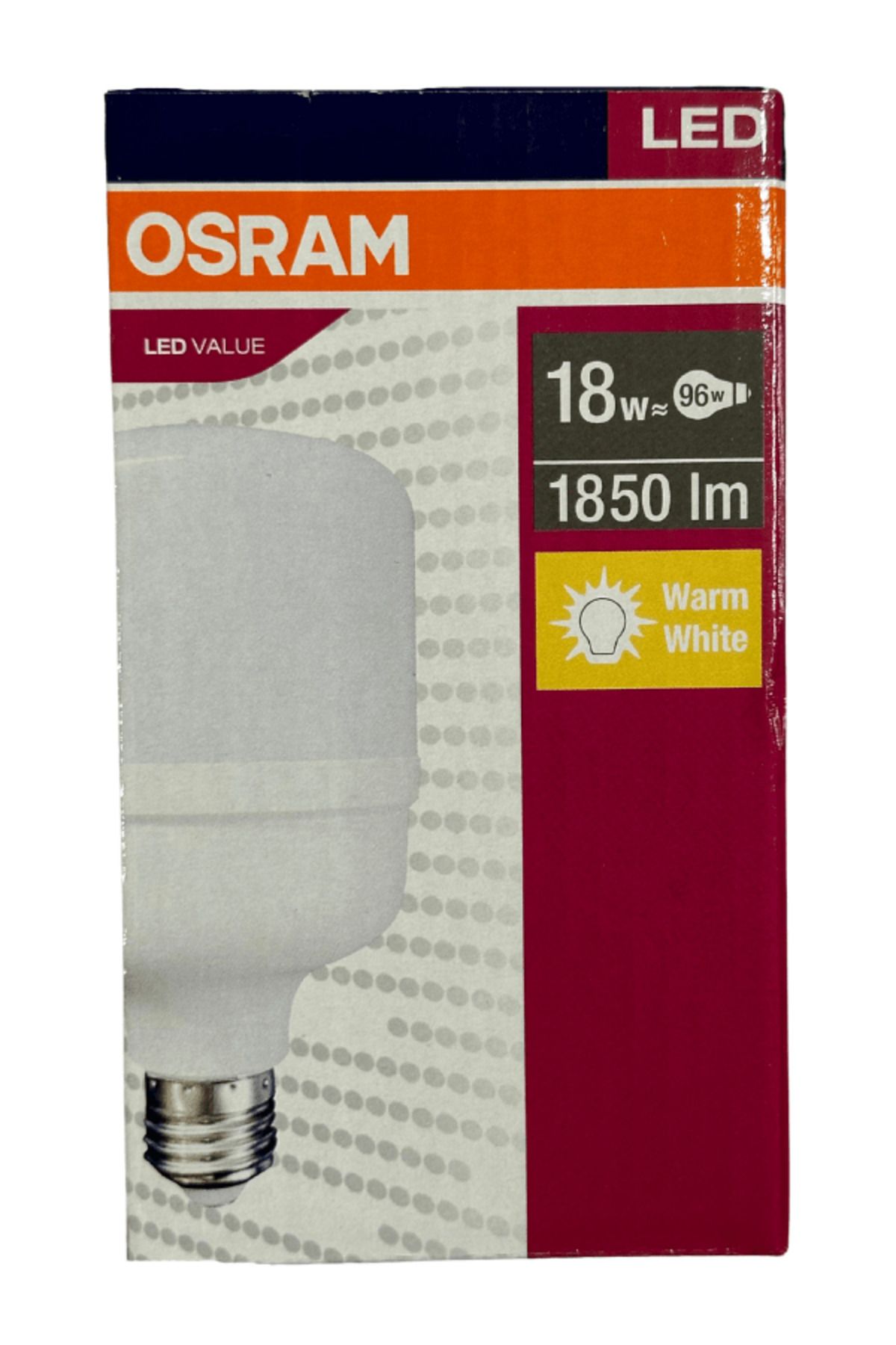 Osram 18W (96W) 3000K (Sarı Işık) E27 Duylu Led Torch Ampul