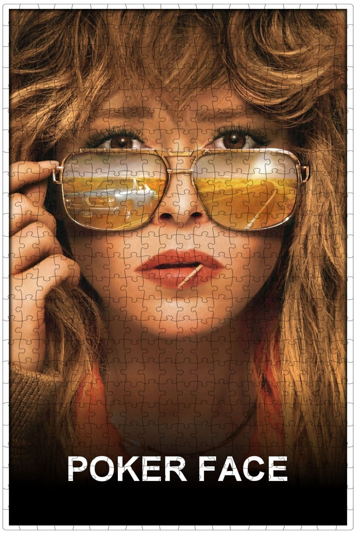 Jeronkarji Poker Face (2023) Film Posterinin 500 Parça Puzzle Yapbozu Sürüm12