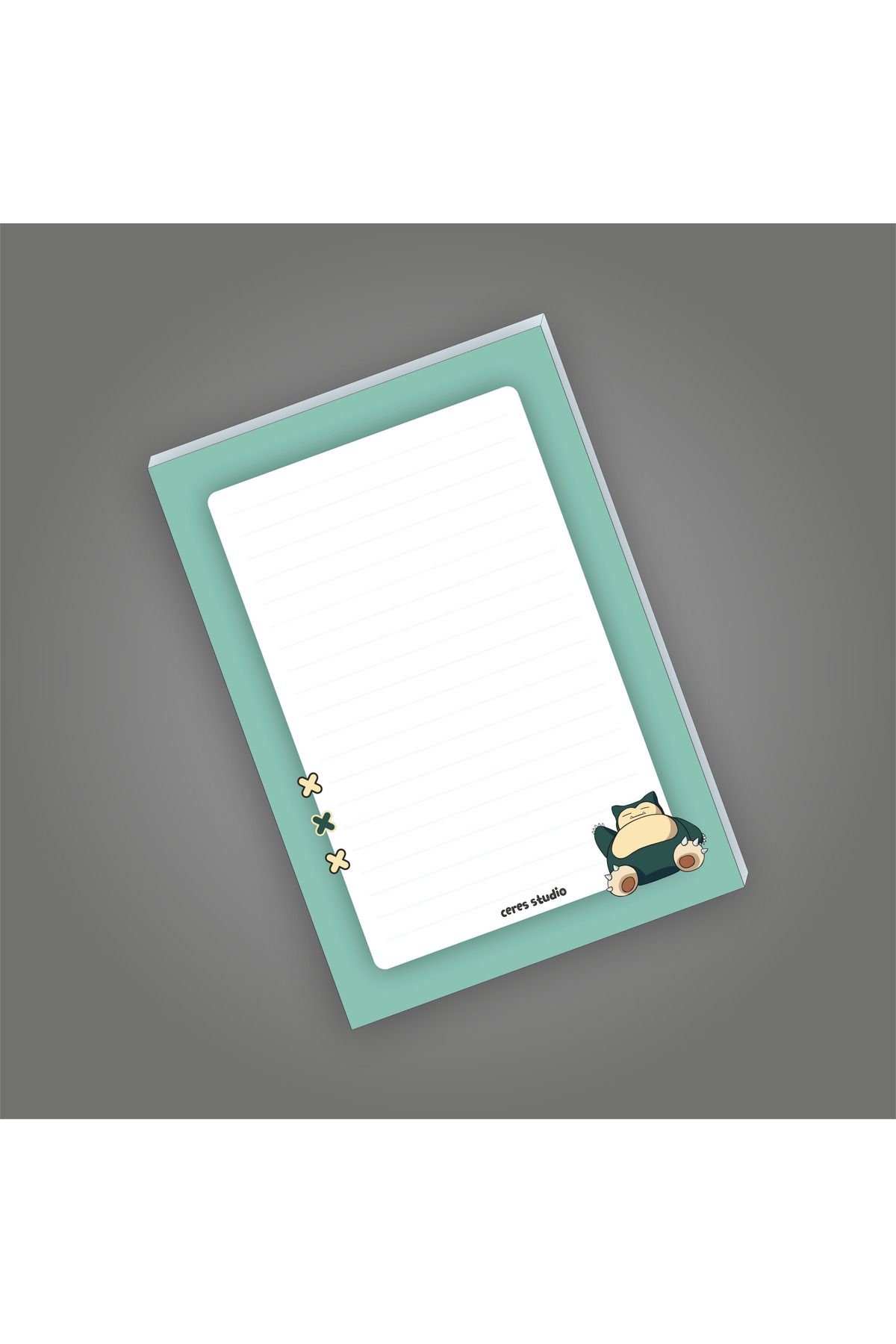 Ceres Studio Pokemon Not Defterleri | Notepad | Bloknot | A5 (14x20cm) 40 Sayfa Not Defteri