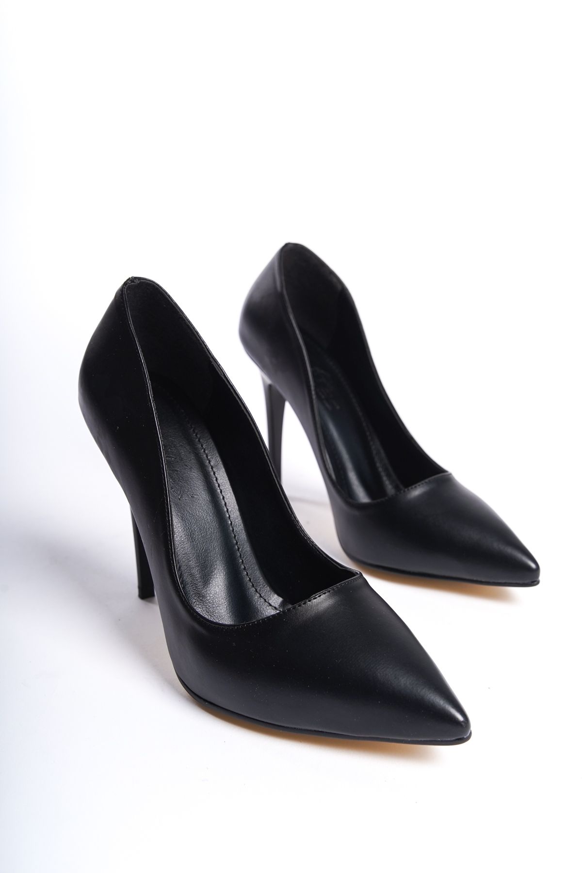 MARSEDO Este Kadın Stiletto Sivri Burun Topuklu Ayakkabı