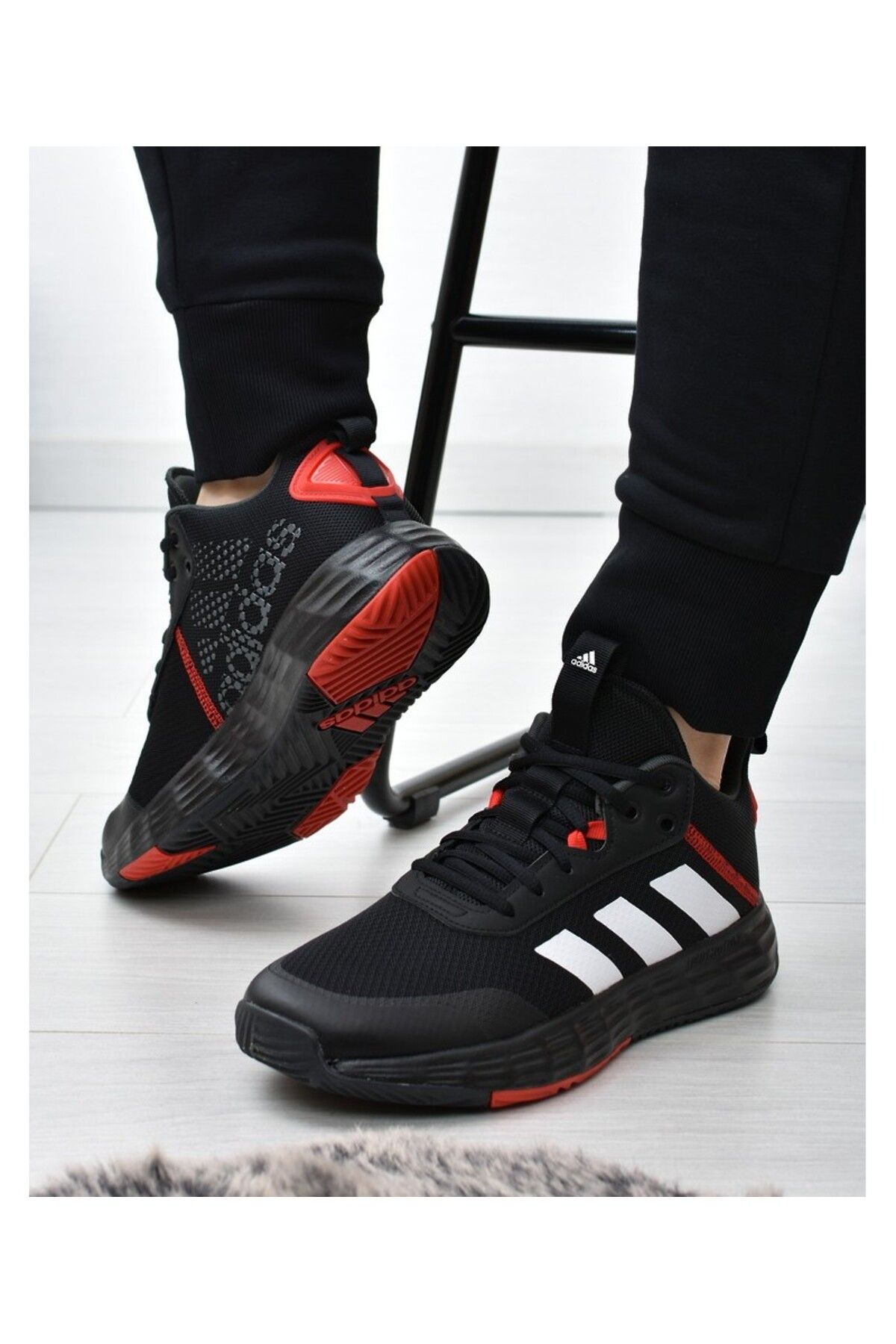 adidas Ownthegame 2.0 Erkek Basketbol Ayakkabısı -Siyah