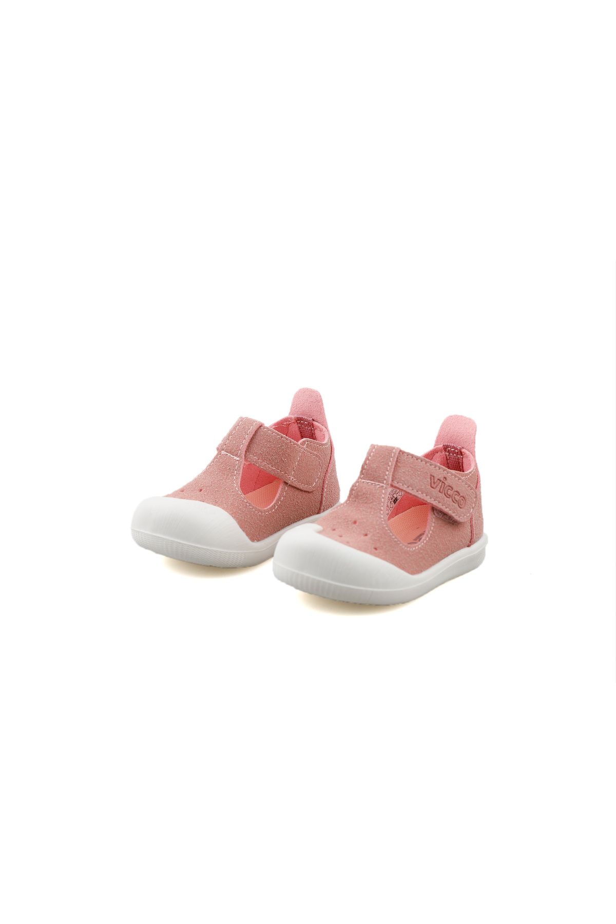 Vicco Günlük Rahat Kalıp Bebek Çocuk İlk Adım Ayakkabısı Panduf Renkli