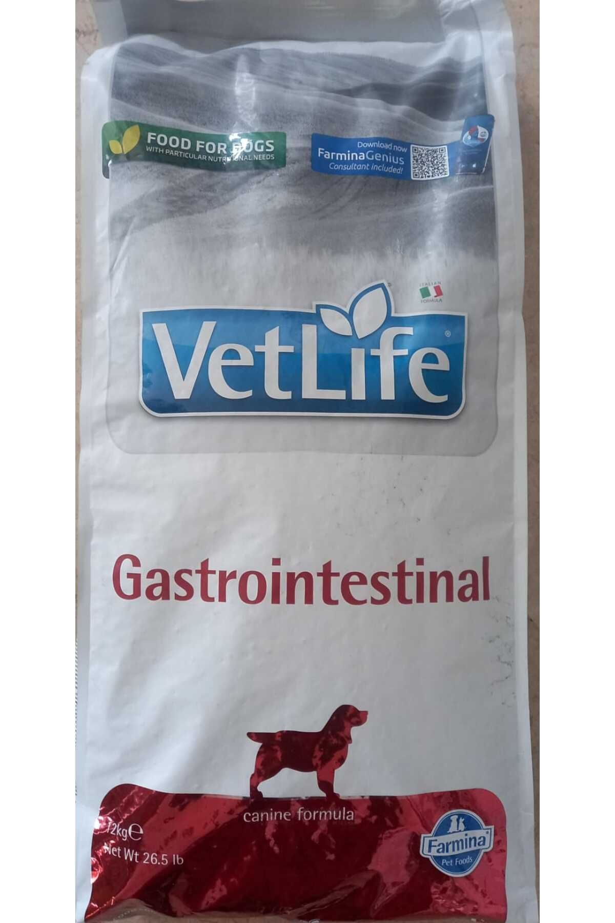 VETLİFE Pet ( Vetlife Gastrointestinal Köpek Mamasıdır.) 12 Kg