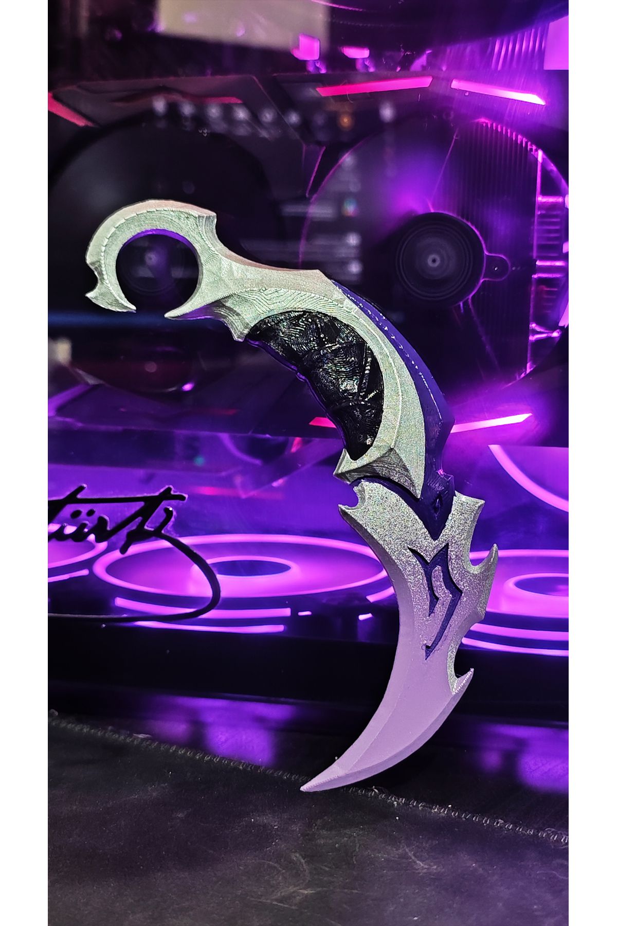 ValolStore Valorant Yağmacı Karambit Mor