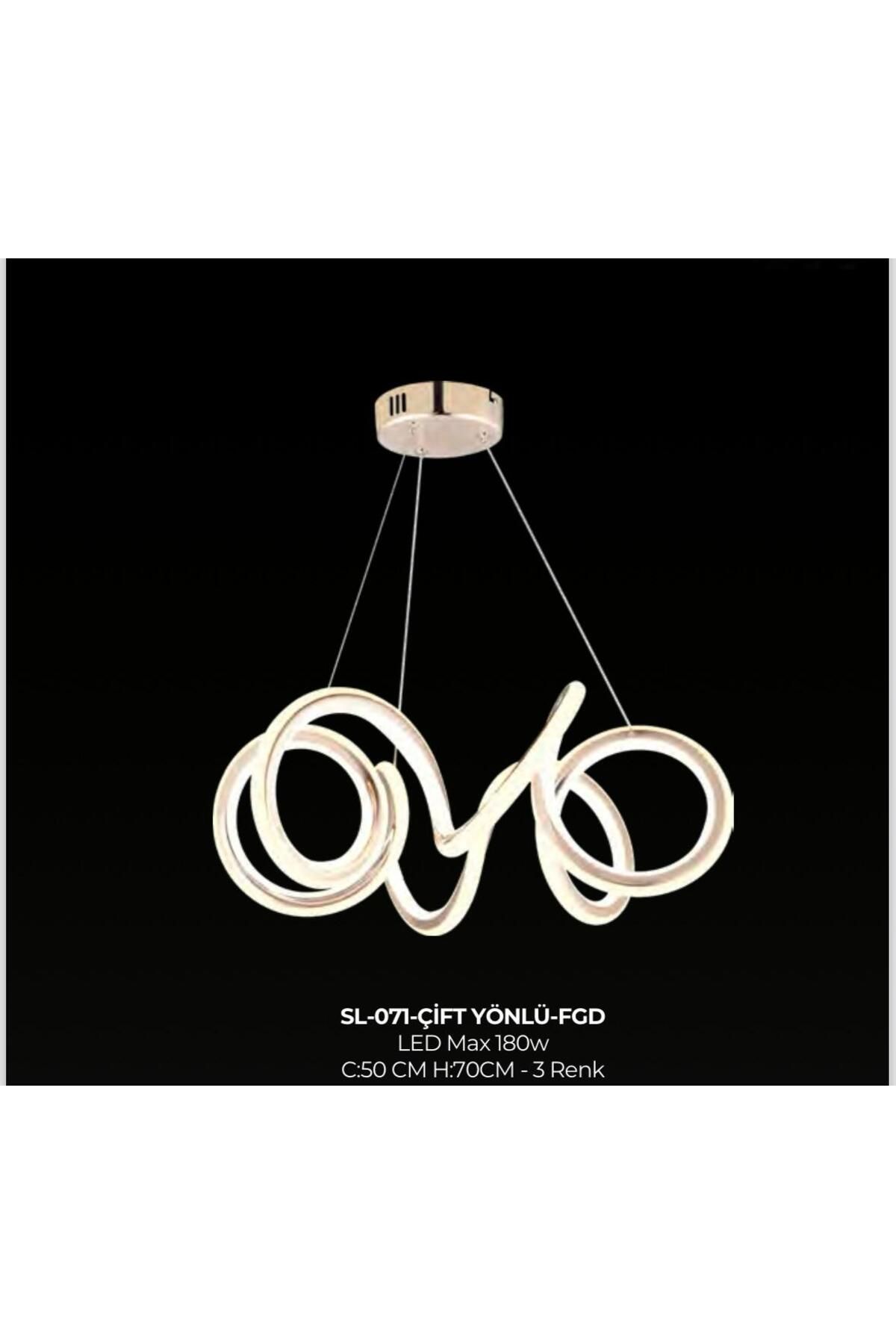 ENS ÇİFT YÖNLÜ LED AVİZE 3 RENK