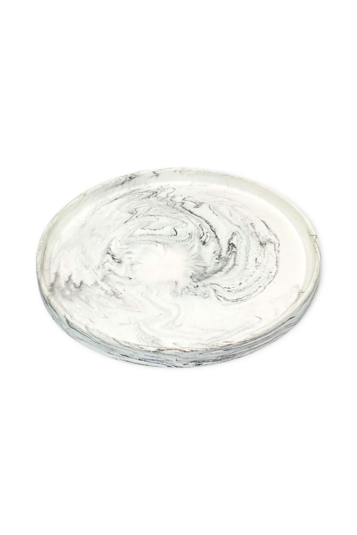 Chiko Marble Concept Marmor Serisi 25 Cm Daire Tepsi