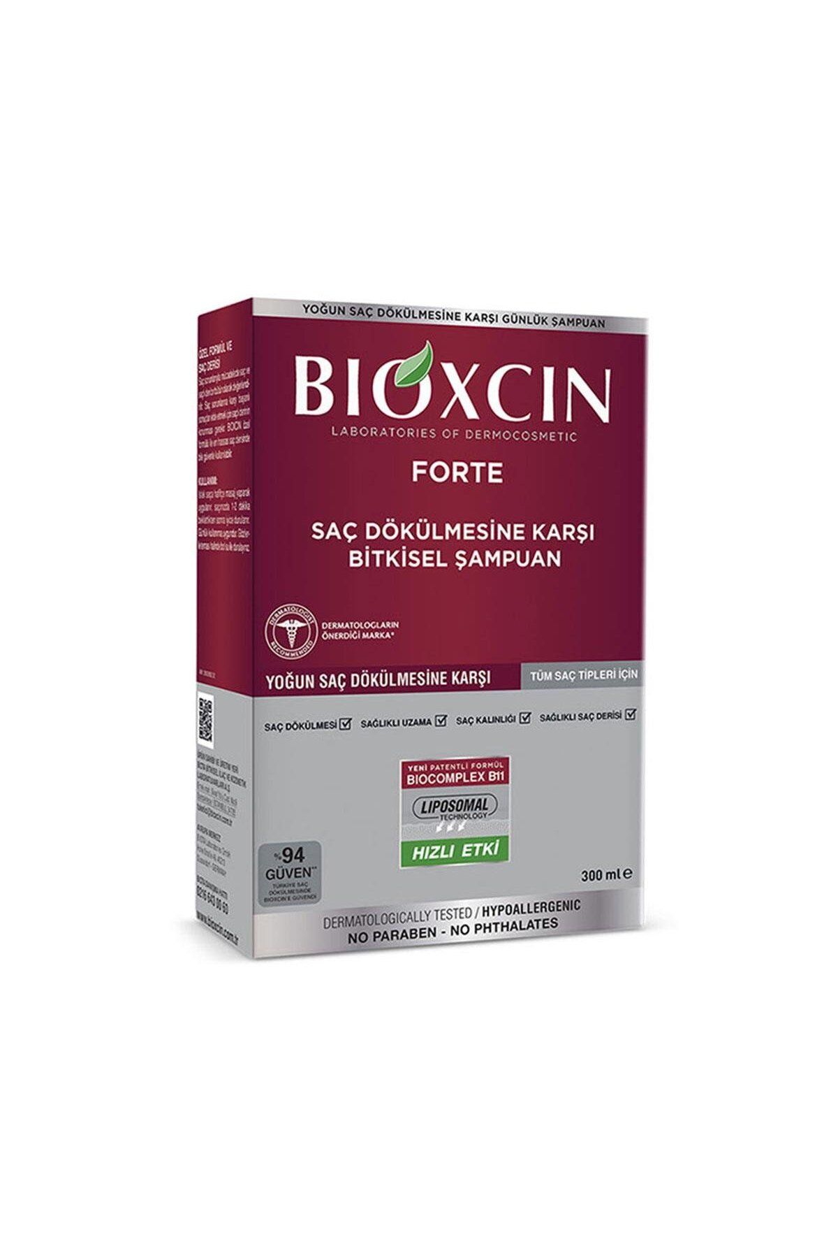 Bioxcin Tüm Saç Tipleri İçin Yoğun Saç Dökülmesi Karşıtı Forte Şampuan