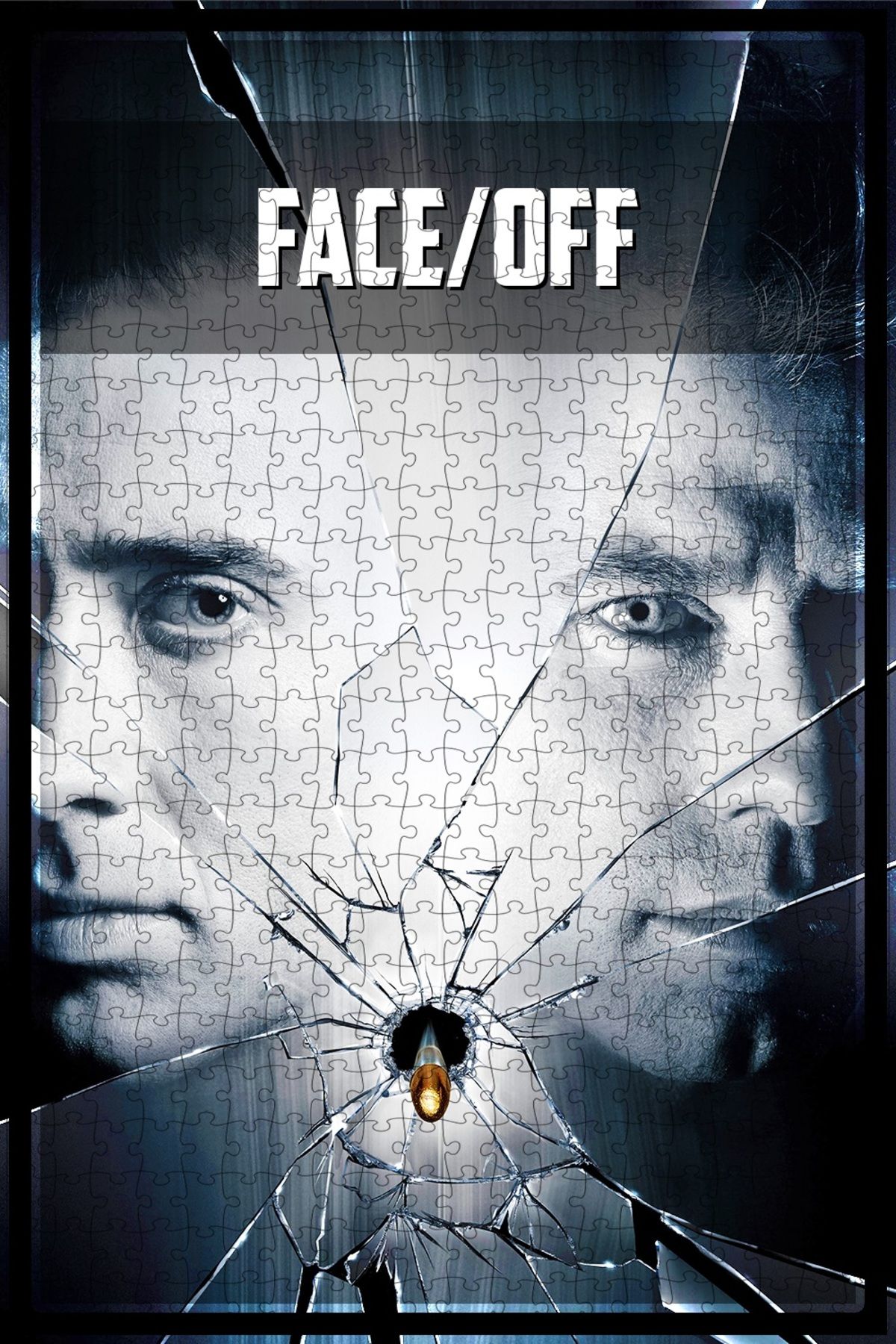 Jeronkarji Face/Off (1997) Film Posterinin 500 Parça Puzzle Yapbozu