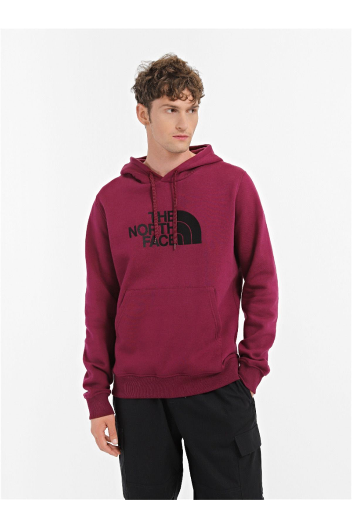 The North Face Erkek Sweatshirt Koyu Pembe