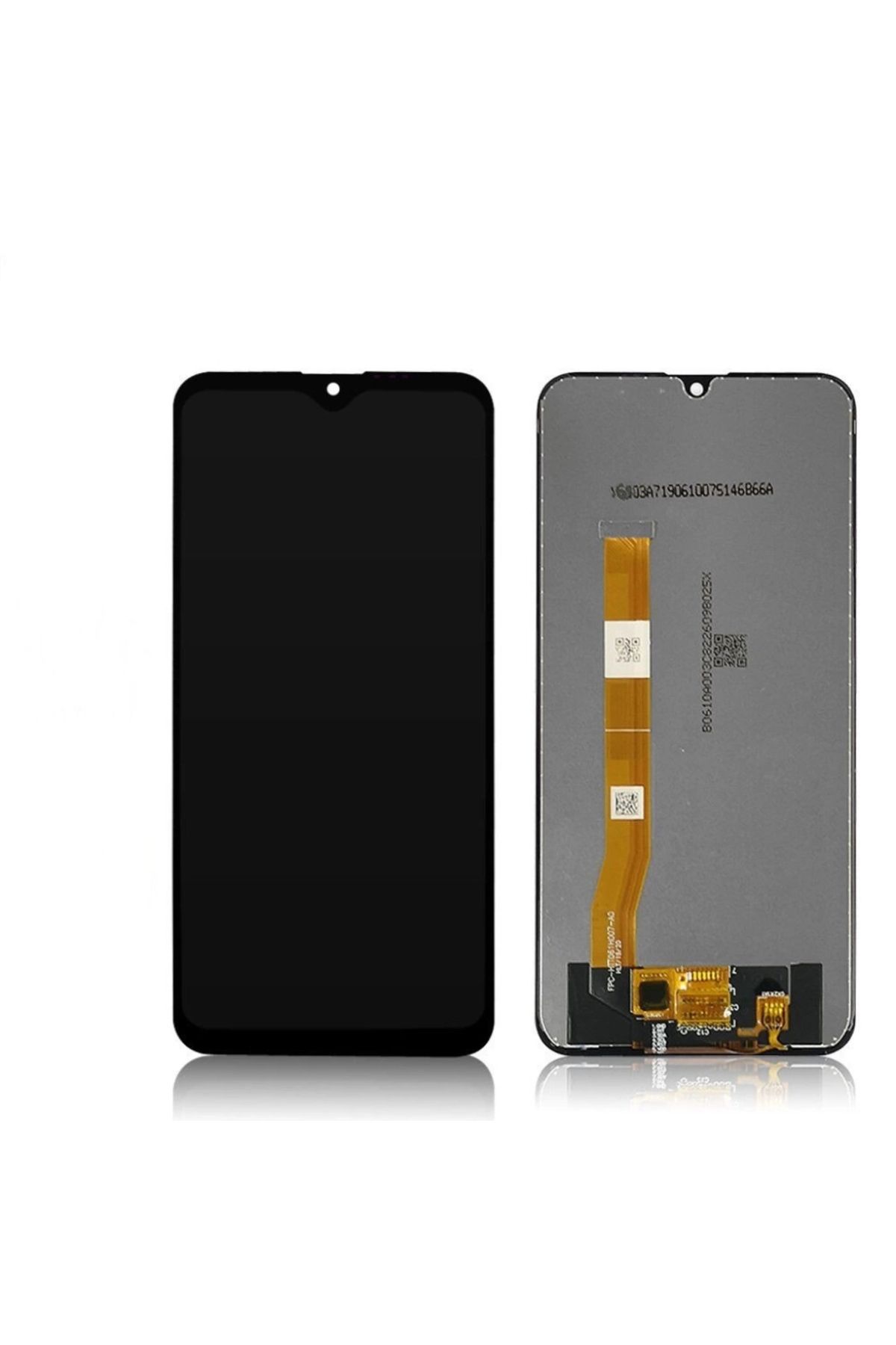 realme Oppo Realme C2 Lcd Uyumlu Ekran Dokunmatik Siyah Çıtasız