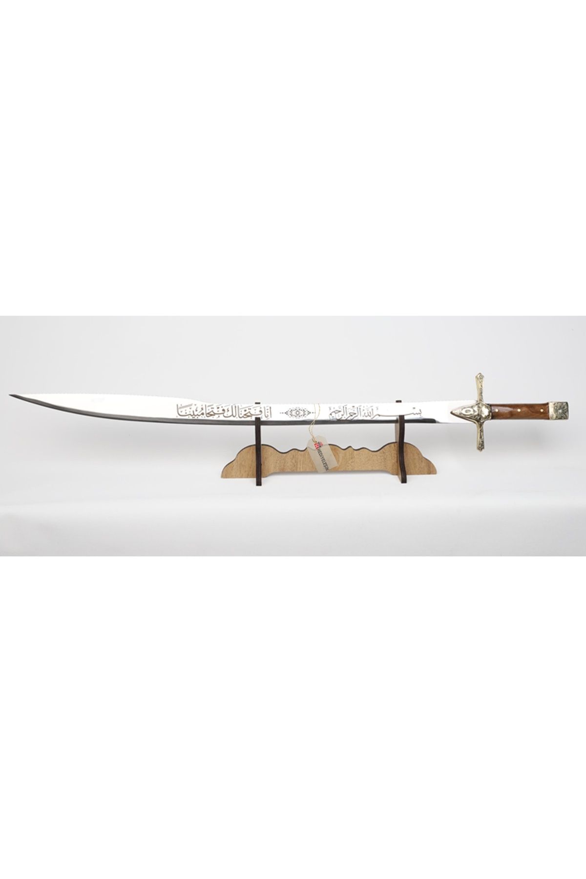 Hediyeleşin Kılıç, Dekoratif Amaçlıdır, Çelik, FATİH - 70 cm.