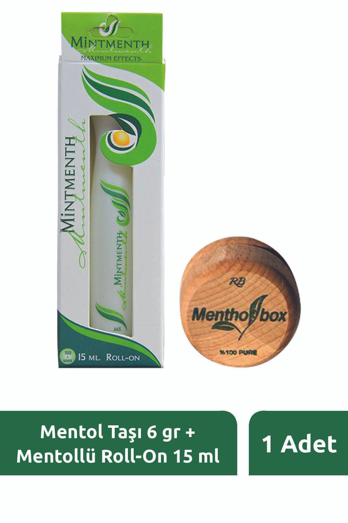 Menthol Box Mentol Taşı 6 gr Roll-on 15 ml (ÖZET SET)