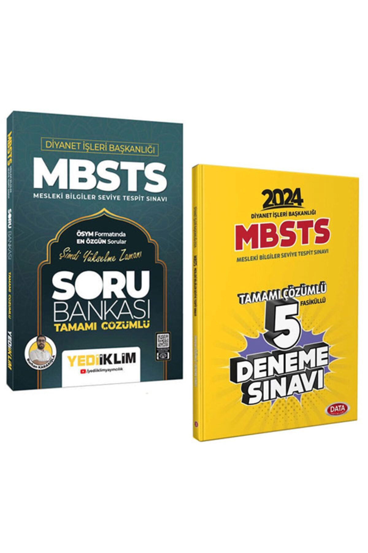 Data Yayınları 2024 Kollektif MBSTS Soru Bankası ve Deneme Sınavı