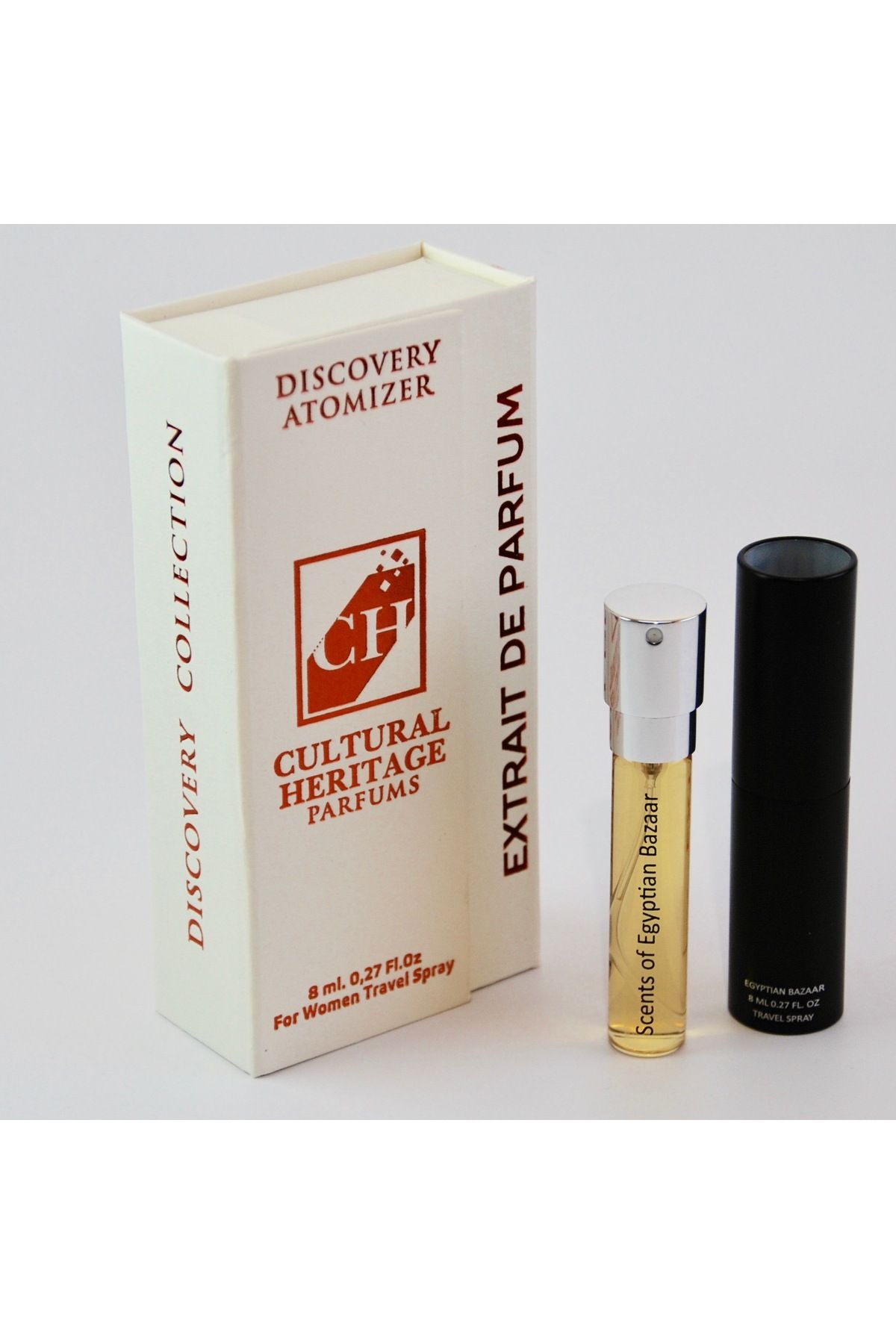 CH CULTURAL HERITAGE ,Scents of Egyptian Bazaar Discovery Atomizer Travel Spray, For Women,