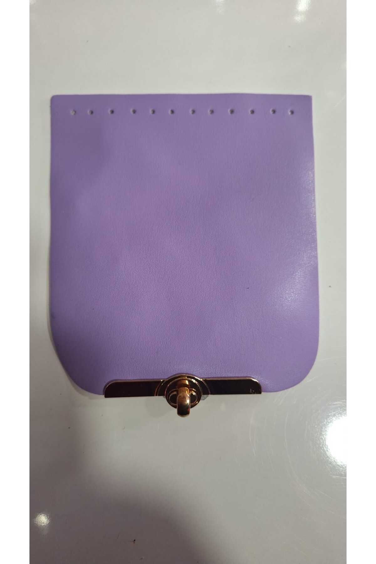Renkli ilmekler Suni Deri Örgü Kağıt ip & Makrome Oval Zara Modeli Çanta Kapağı  (Çanta Kapağı 112cm Askı)