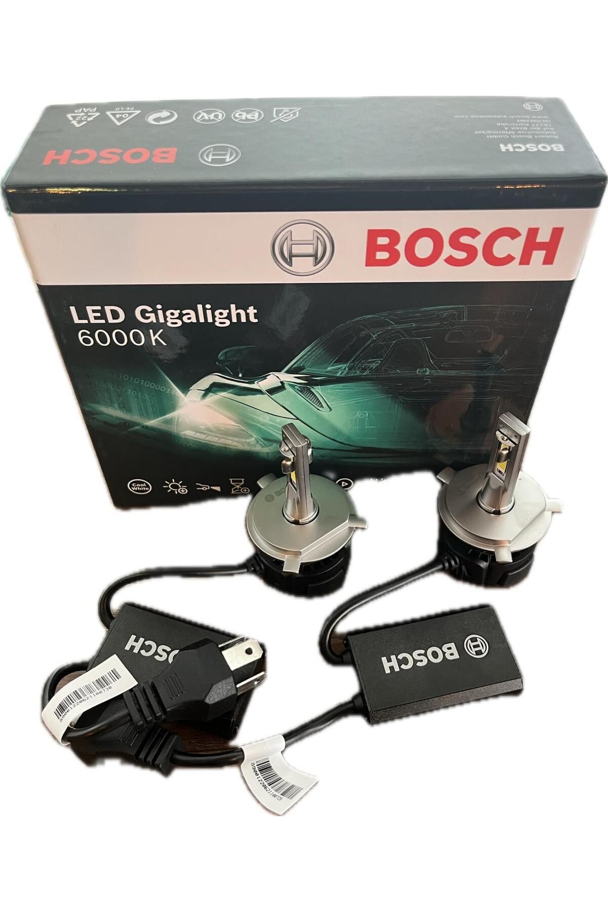 Bosch Gigalight H4 12v Led Xenon 6000k Beyaz Işık Canbus 1987301554 Uyumlu