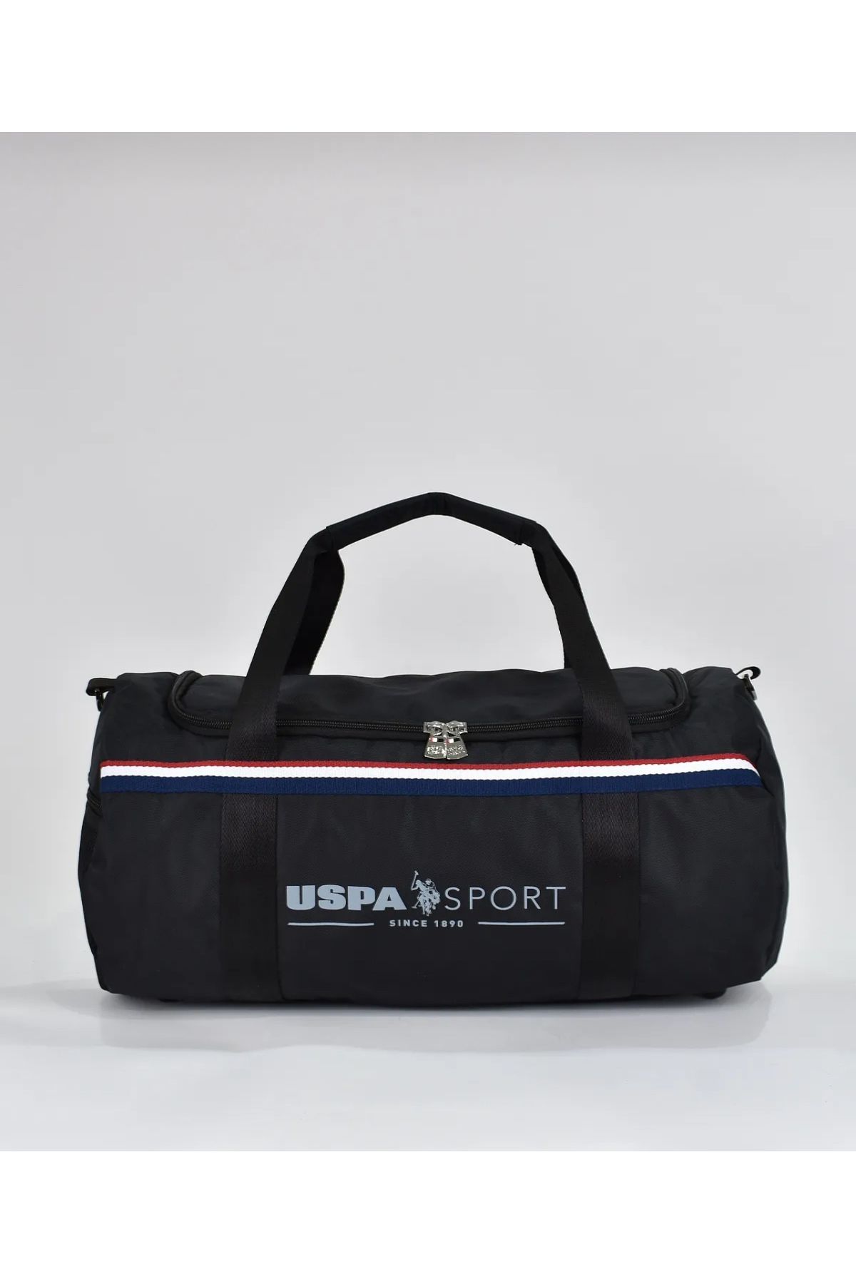U.S. Polo Assn. U.S. Polo Assn. Büyük Boy Unisex Çok Gözlü Spor Fitness Seyahat Çantasi Siyah