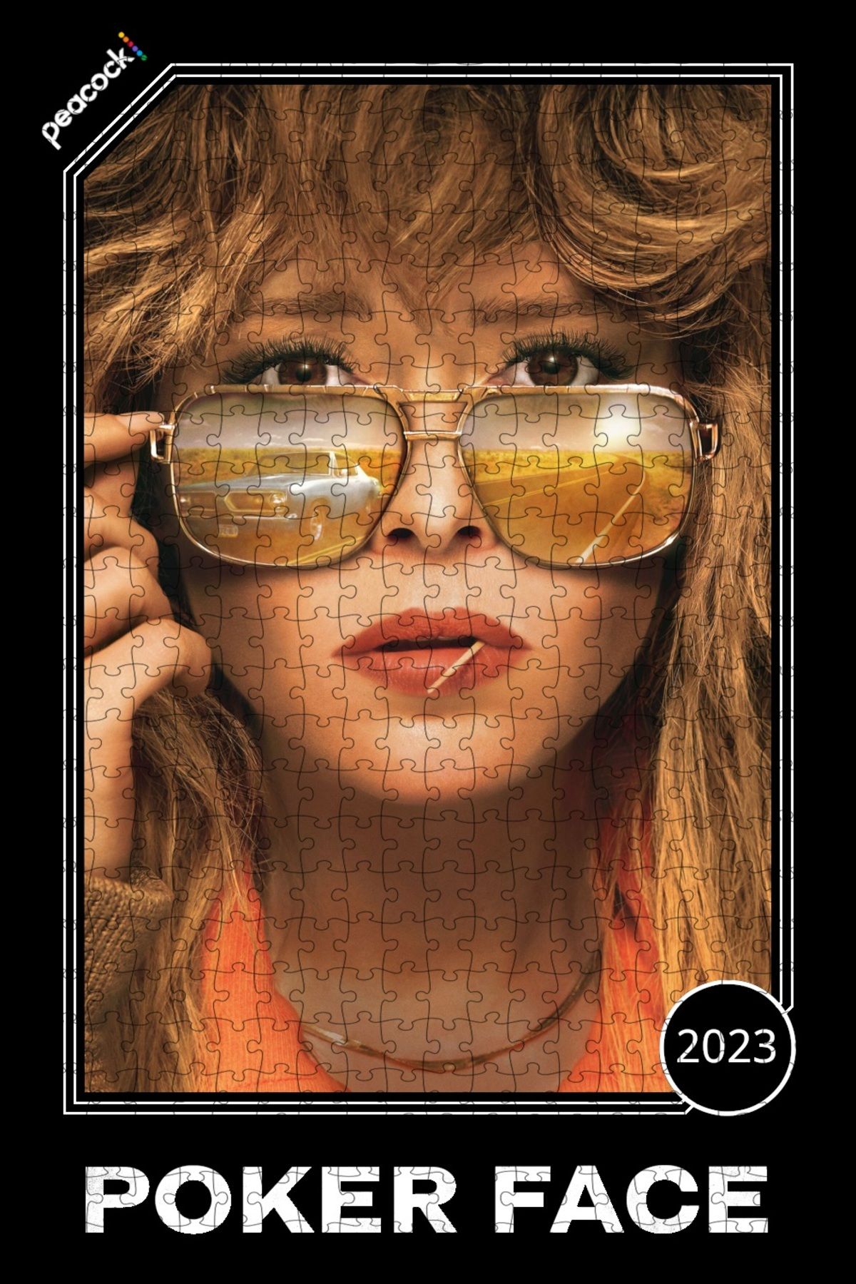 Jeronkarji Poker Face (2023) Film Posterinin 500 Parça Puzzle Yapbozu Sürüm5