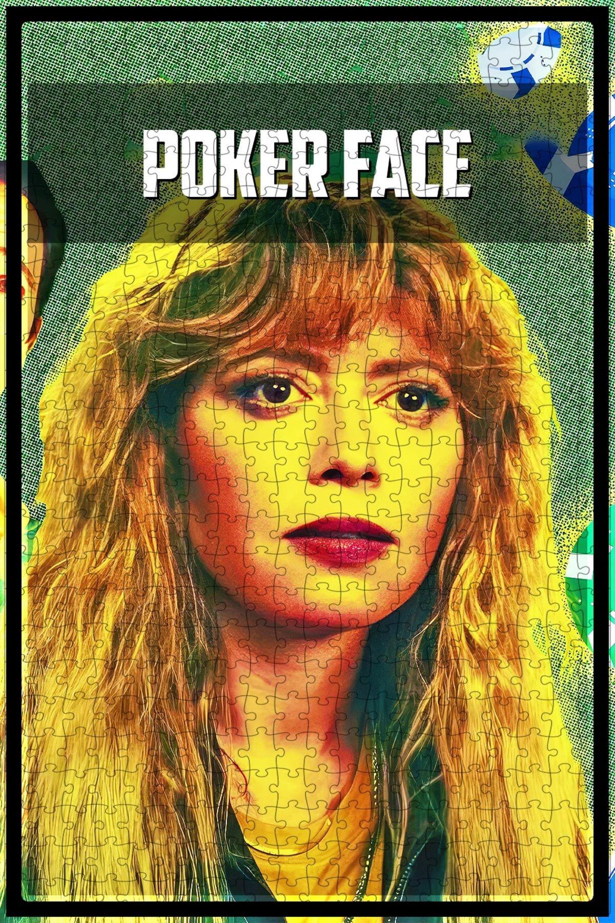Jeronkarji Poker Face (2023) Film Posterinin 500 Parça Puzzle Yapbozu Sürüm9