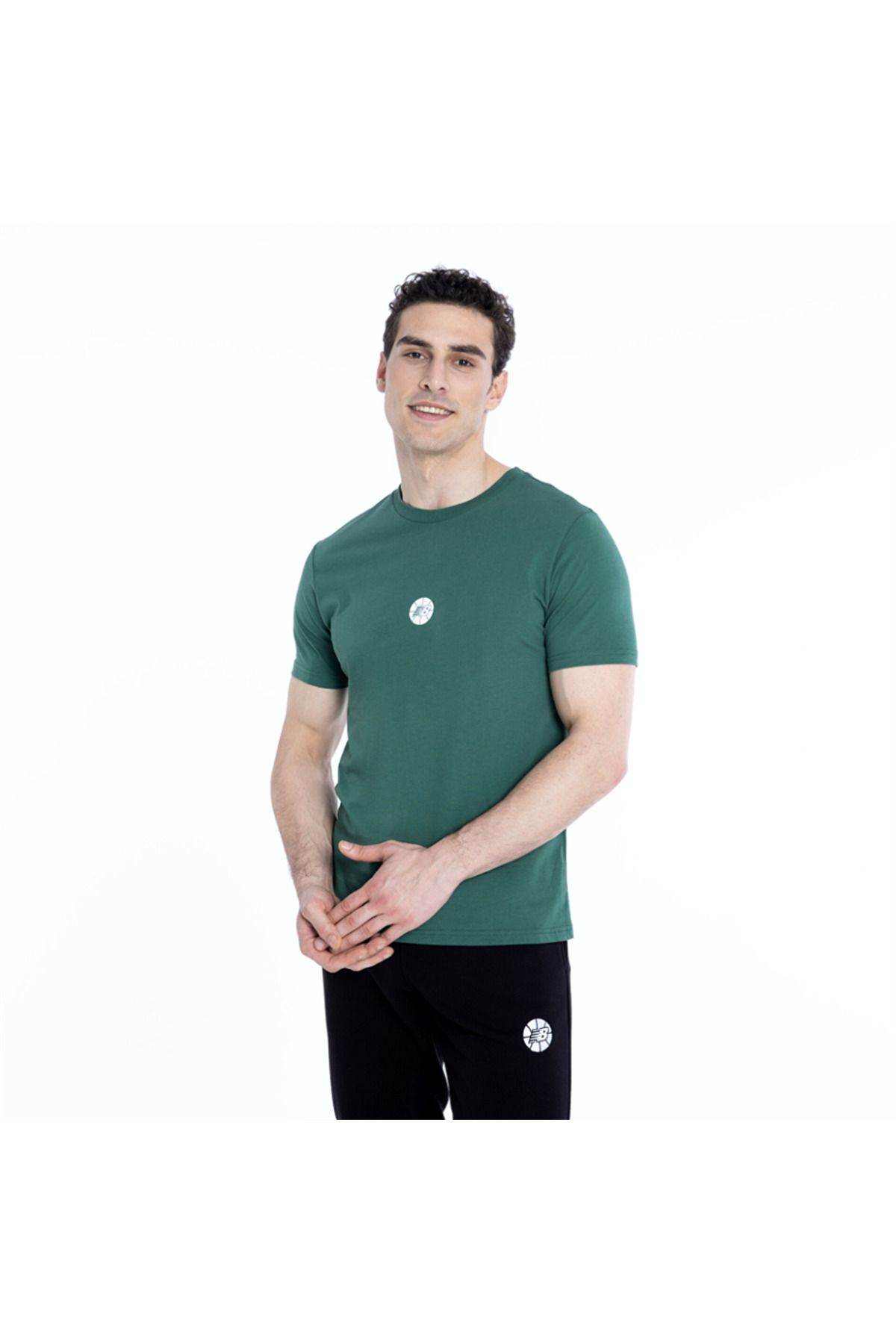 New Balance Erkek Tişört Mnt1343-grn Yeşil