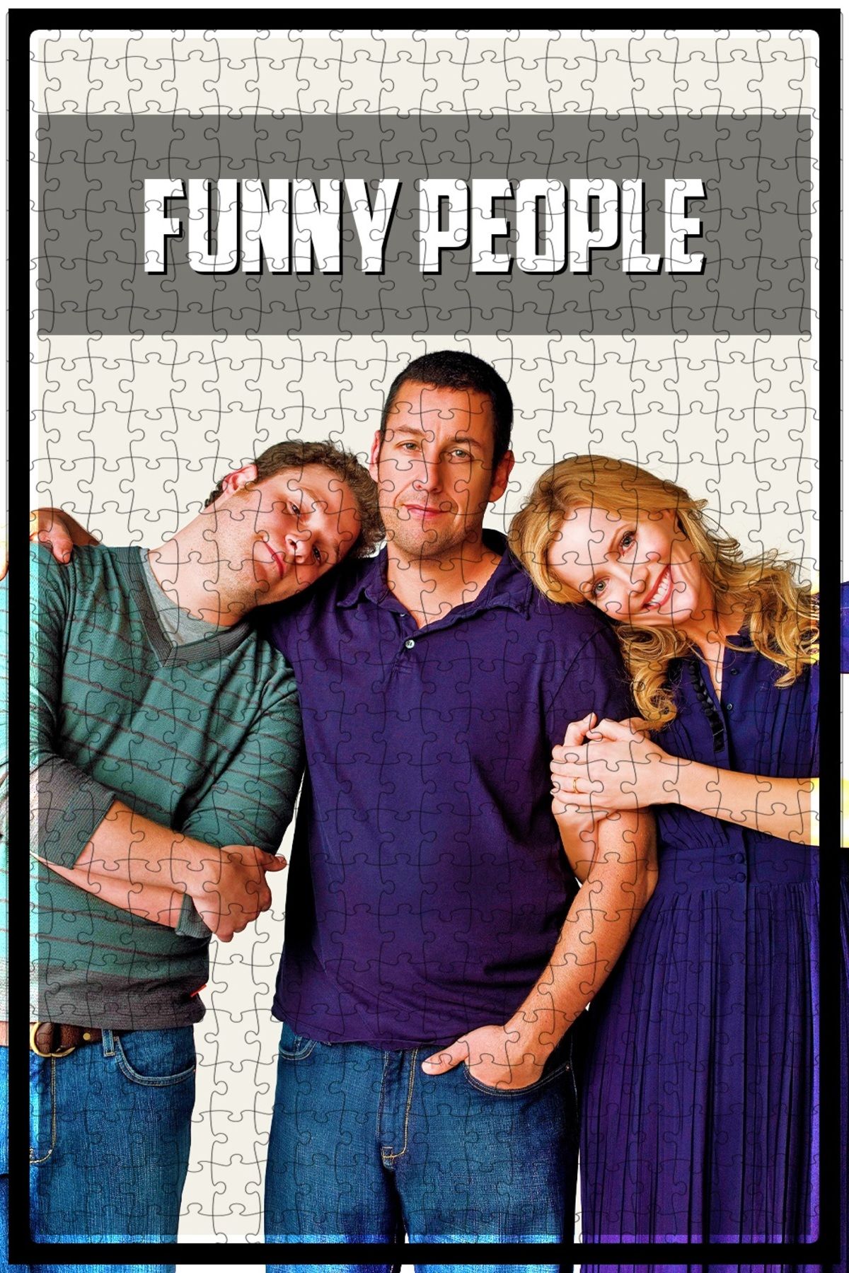 Jeronkarji Funny People (2009) Film Posterinin 500 Parça Puzzle Yapbozu