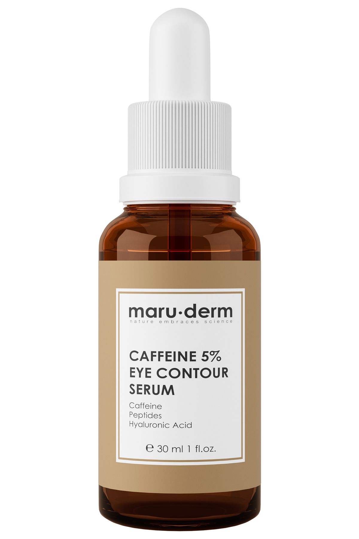 Maru.Derm Maruderm Caffeine %5 + Peptides + Hyalüronik Asit Göz Çevresi Serumu 30 ml