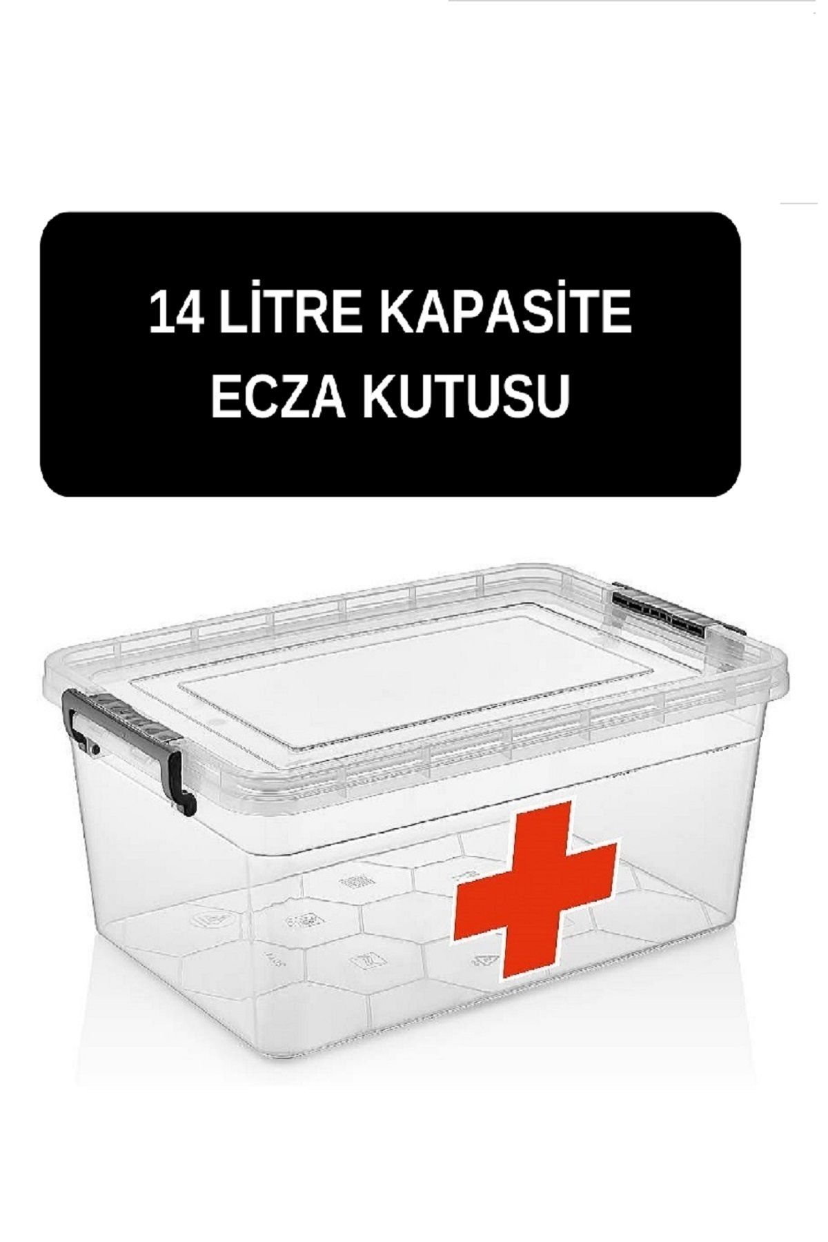 DEEMBRO Ecza kutusu 14 lt ilk yardım ecza dolabı çantası ilaç kutusu ilaç saklama kabı kutusu ilaç dolabı