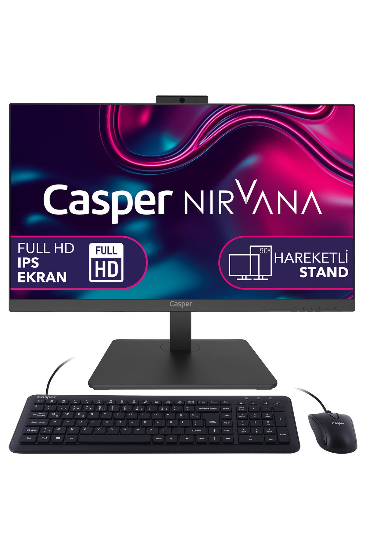 Casper Nirvana A6H.1210-8U00X-V Intel Core i3-12100 8GB RAM 250GB NVME SSD GEN4 Freedos