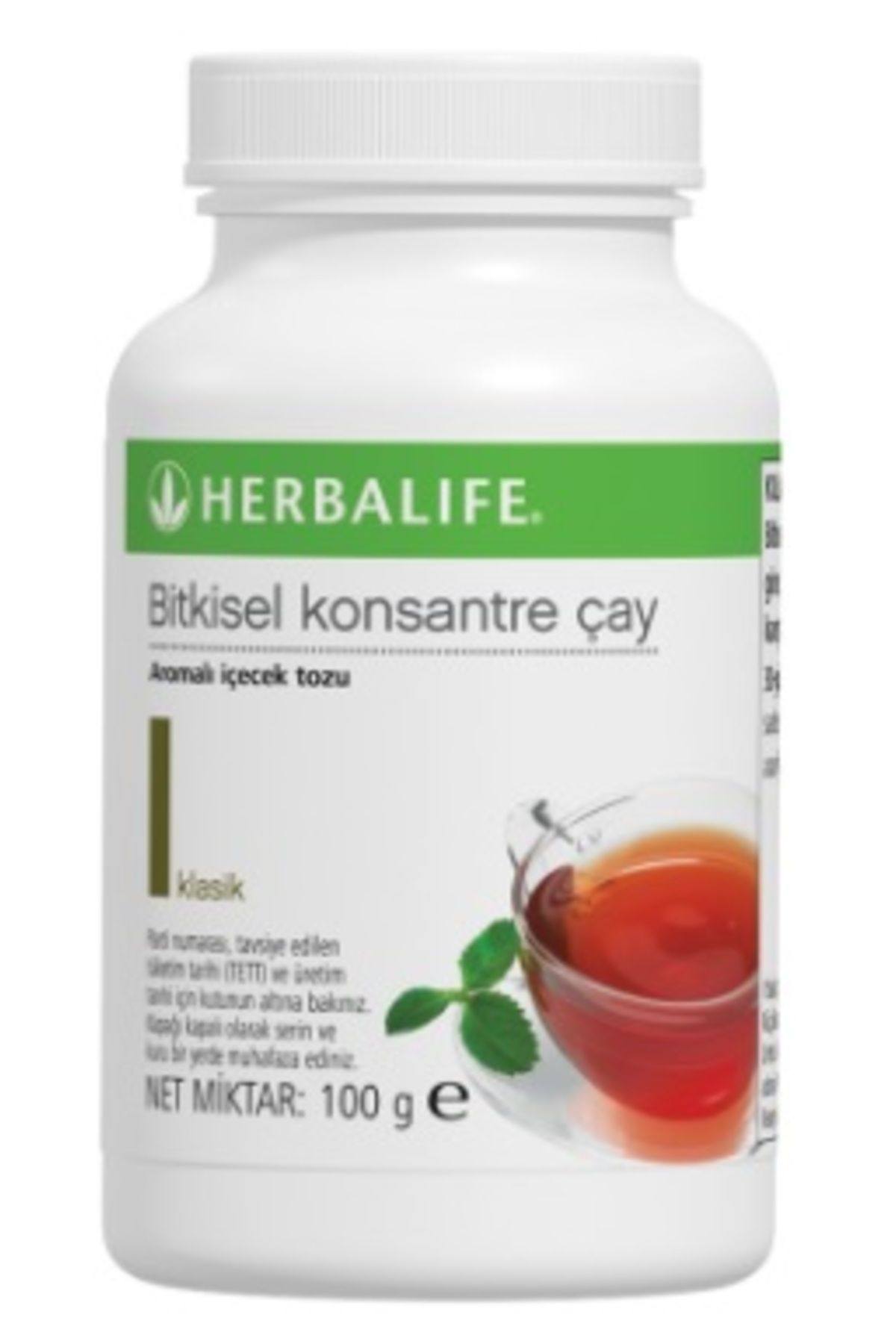 Herbalife Bitkisel Konsantre Çay Klasik 100 G ()008