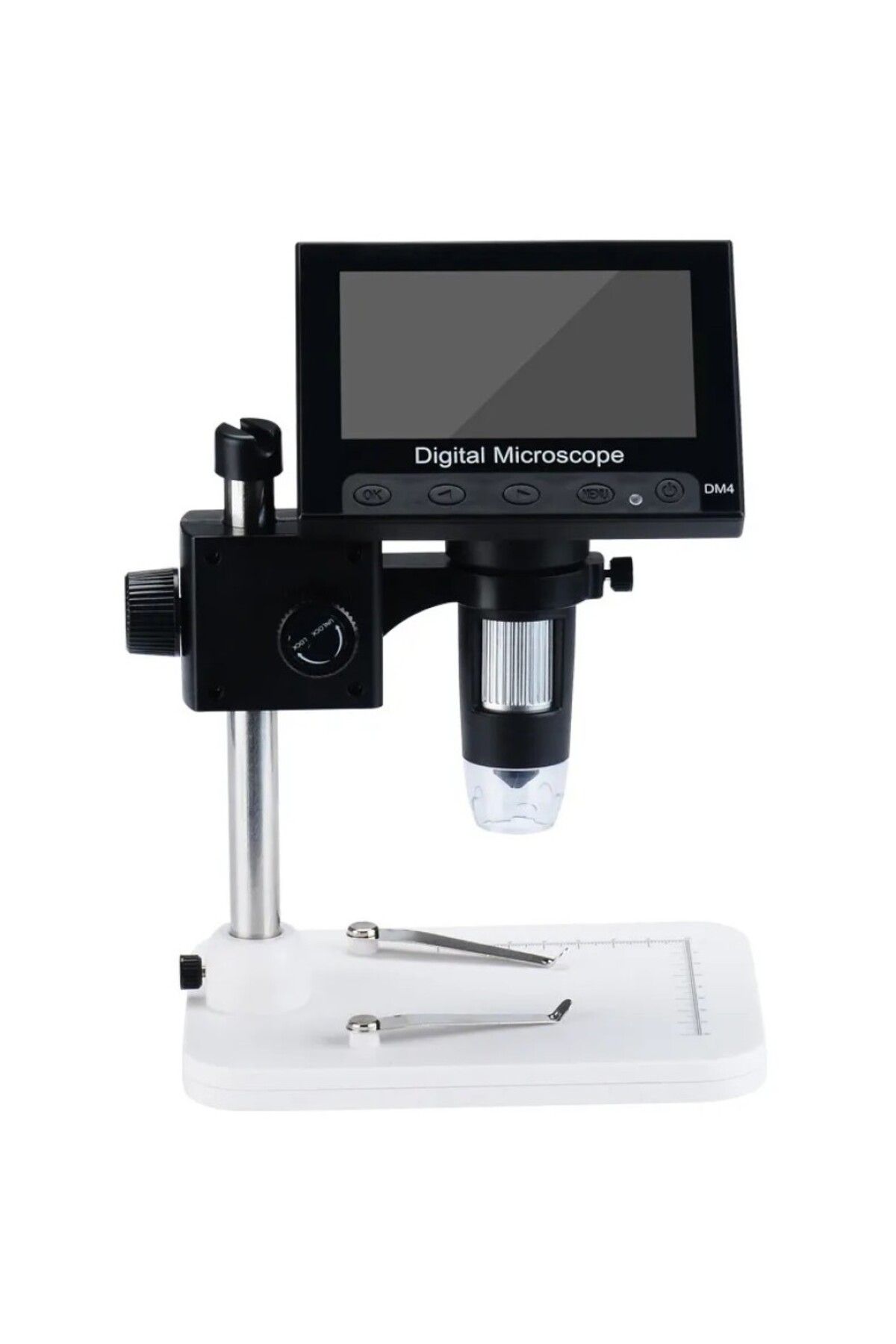 Genel Markalar Nikula 1000X 2.0Mp Usb Dijital Elektronik Mikroskop 8 Lcd Ekran Vga Büyüteç Dm4-S