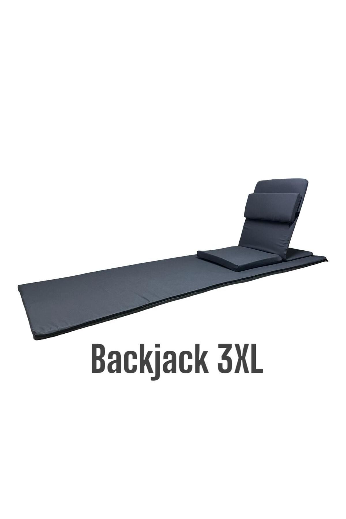 REMEGE BACKJACK MEDİTASYON SANDALYESİ DESTEKLİ YER MİNDERİ + 60X180 KUMAŞ MAT - BACKJACK 3XL