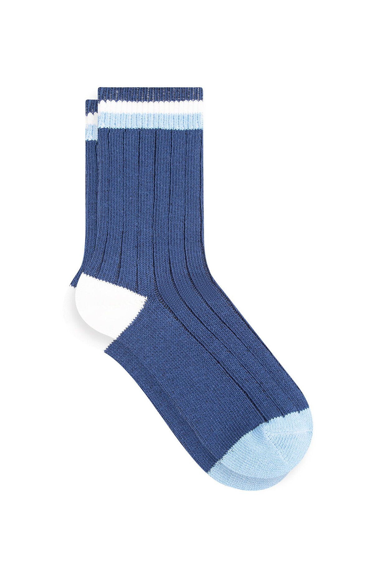 Mavi Lacivert Bot Çorabı 1910913-30717