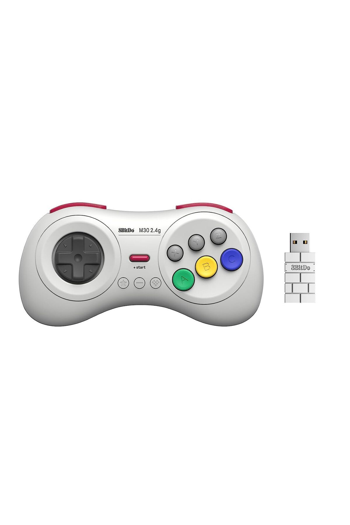 8Bitdo M30 2.4G Kablosuz Gamepad Oyun Kolu Nintendo Switch ,Sega Genesis Mini Ve Mega Drive Mini Uyumlu