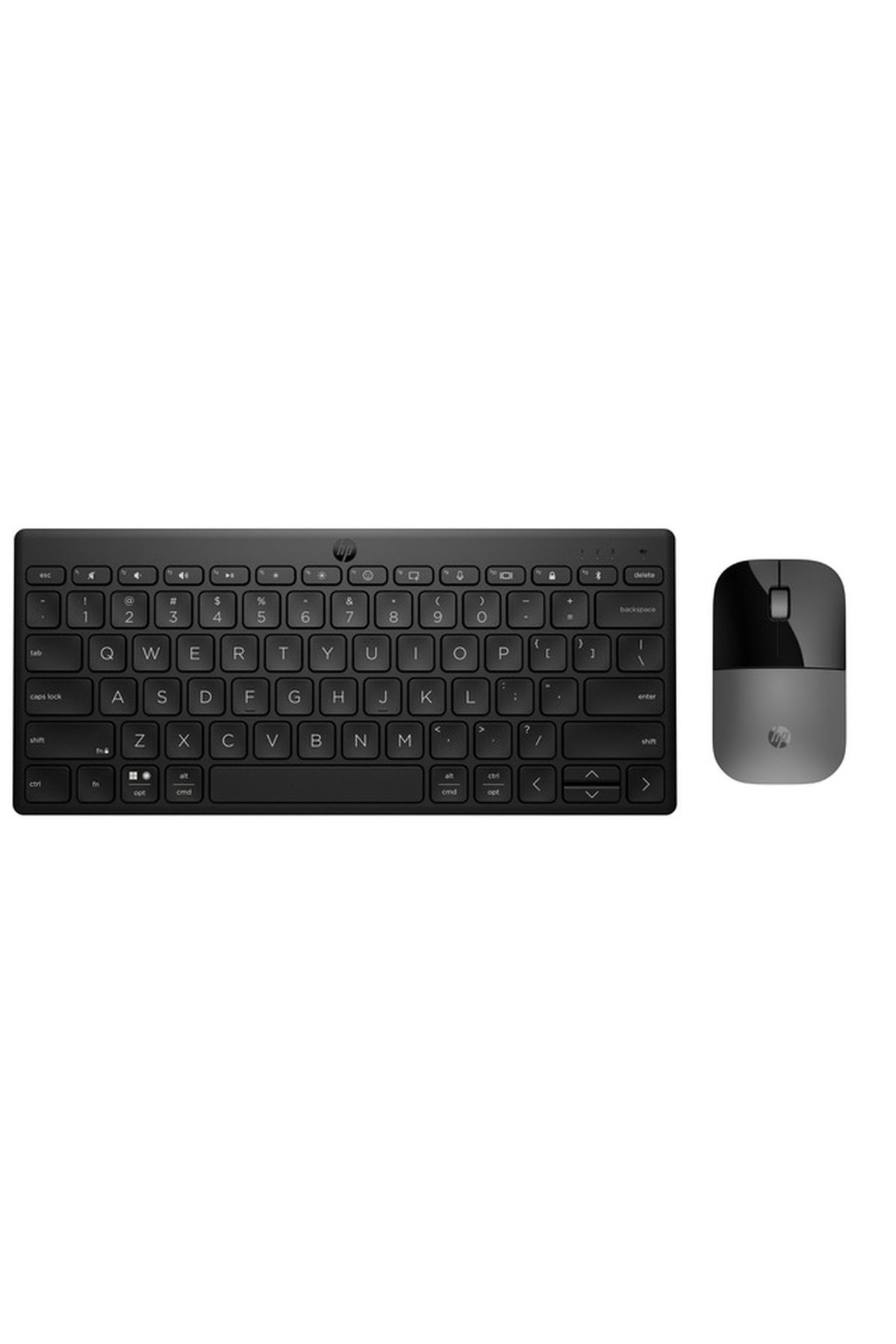 HP 350 Keyboard ve Z3700 Silver Mouse