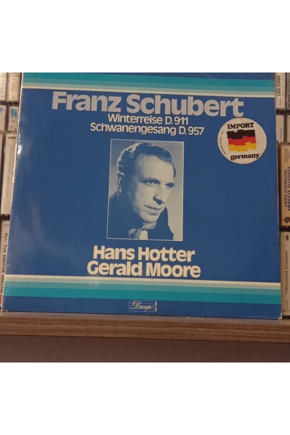 Vinylium Zone Hans Hotter – Franz Schubert D.911  Vinyl , LP  Plak