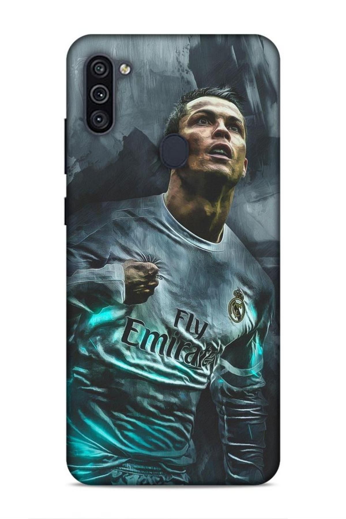 Lopard Samsung Galaxy M11 Ays Futbolcular 6 Ronaldo Emirates Koruyucu Kapak