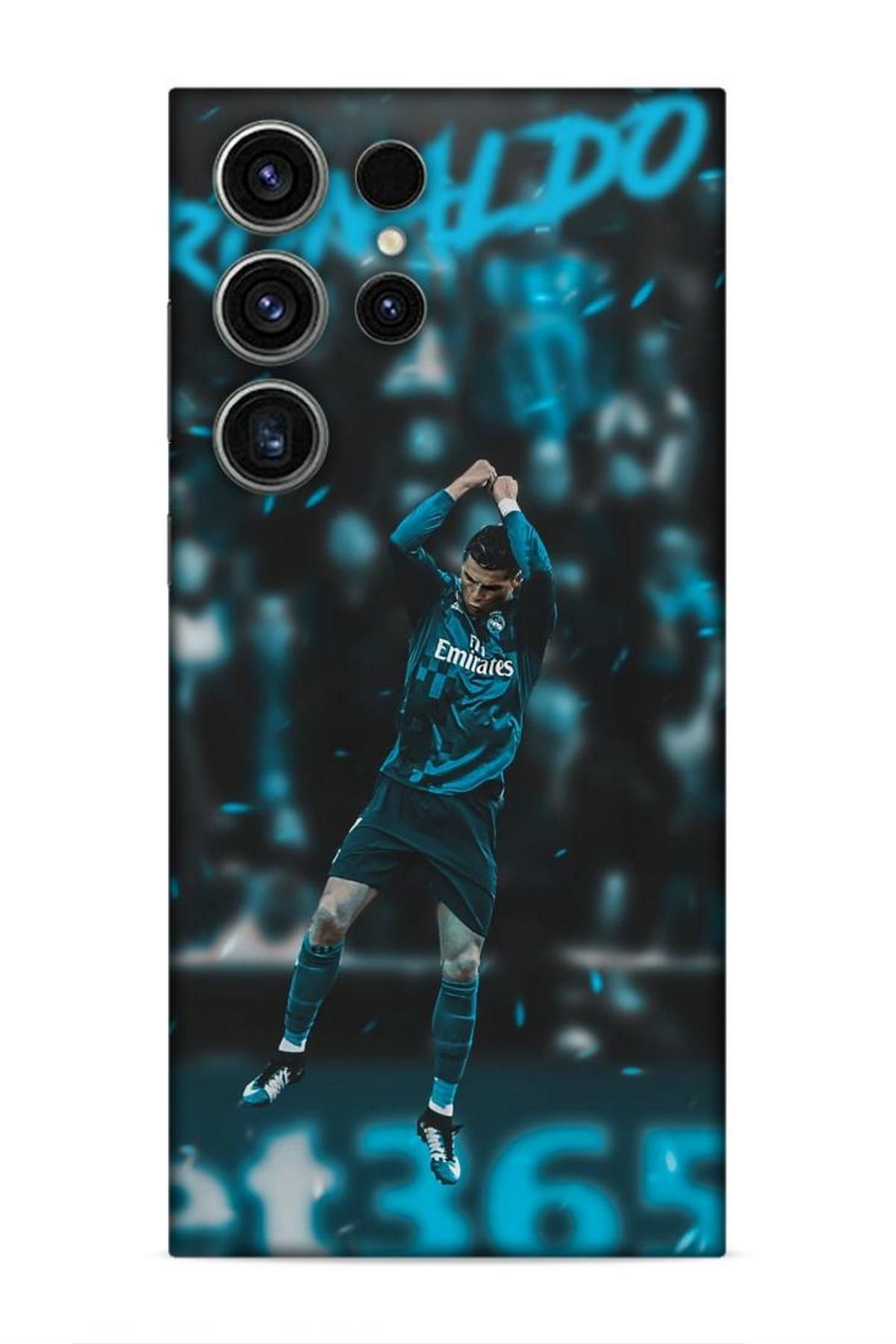 Lopard Samsung Galaxy S23 Ultra Mima Futbolcular 14 Ronaldo Nefti Cover Kılıf