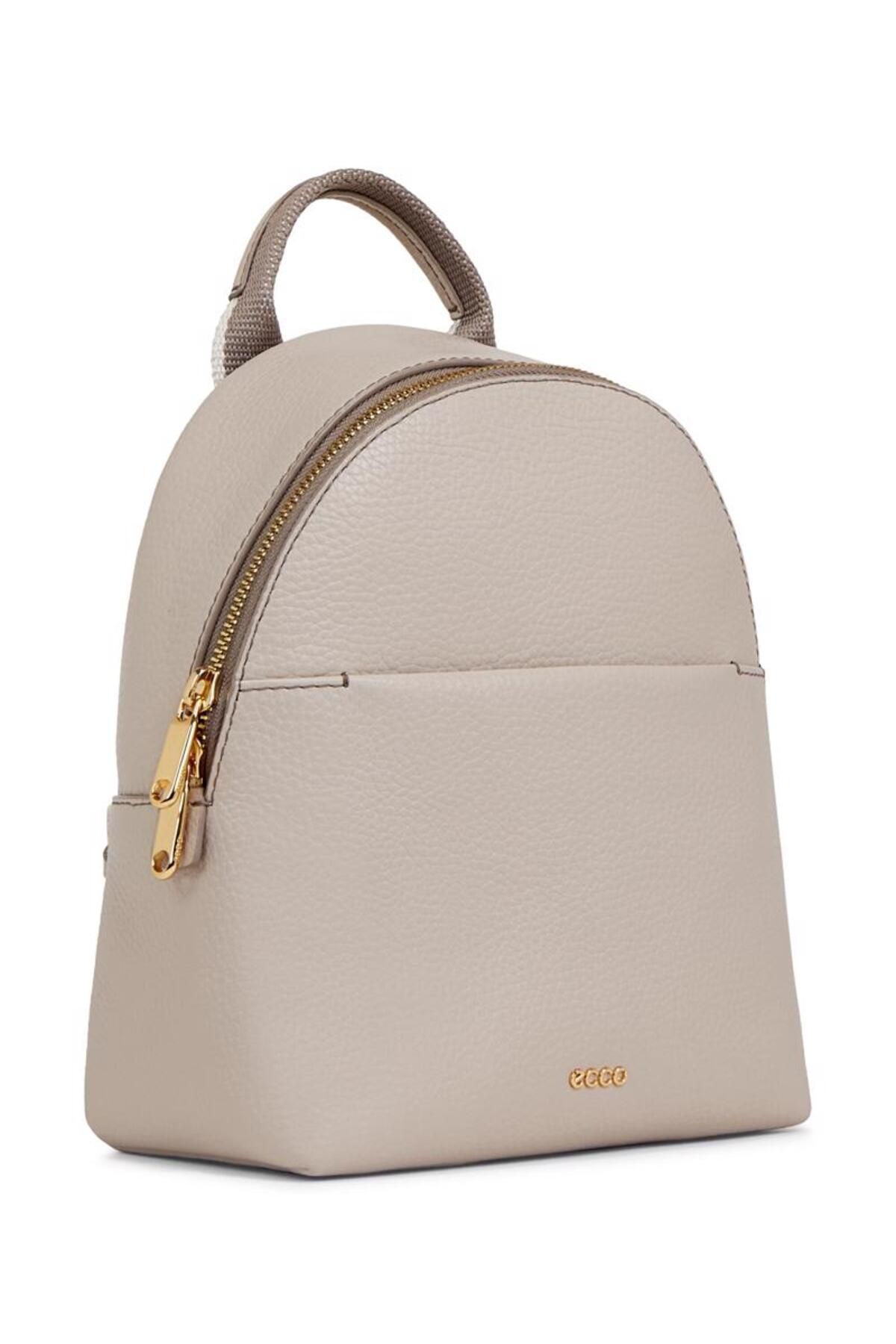 Ecco Round Pack S Pebbled Leather Bag