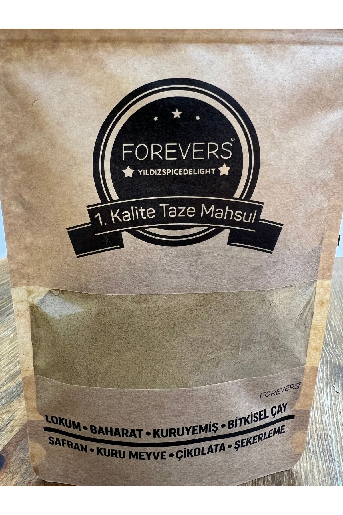 forevers Kara Halile Tozu (1.Kalite & Taze Mahsul ) 185 Gram