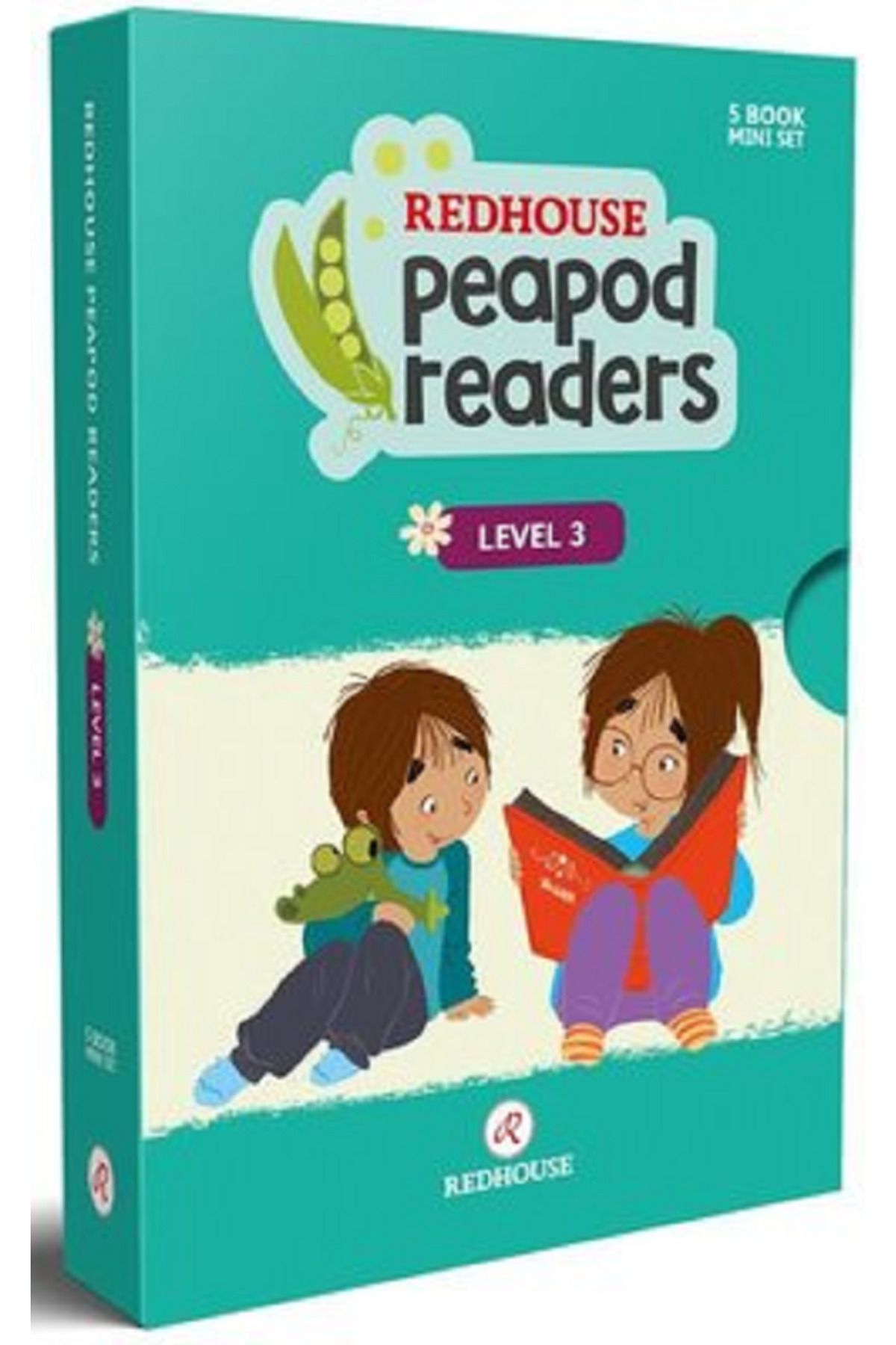 Redhouse Kidz Yayınları Redhouse Peapod Readers İngilizce Hikaye Seti 3 - Kutulu Başlangıç: Beginner - Pre A1