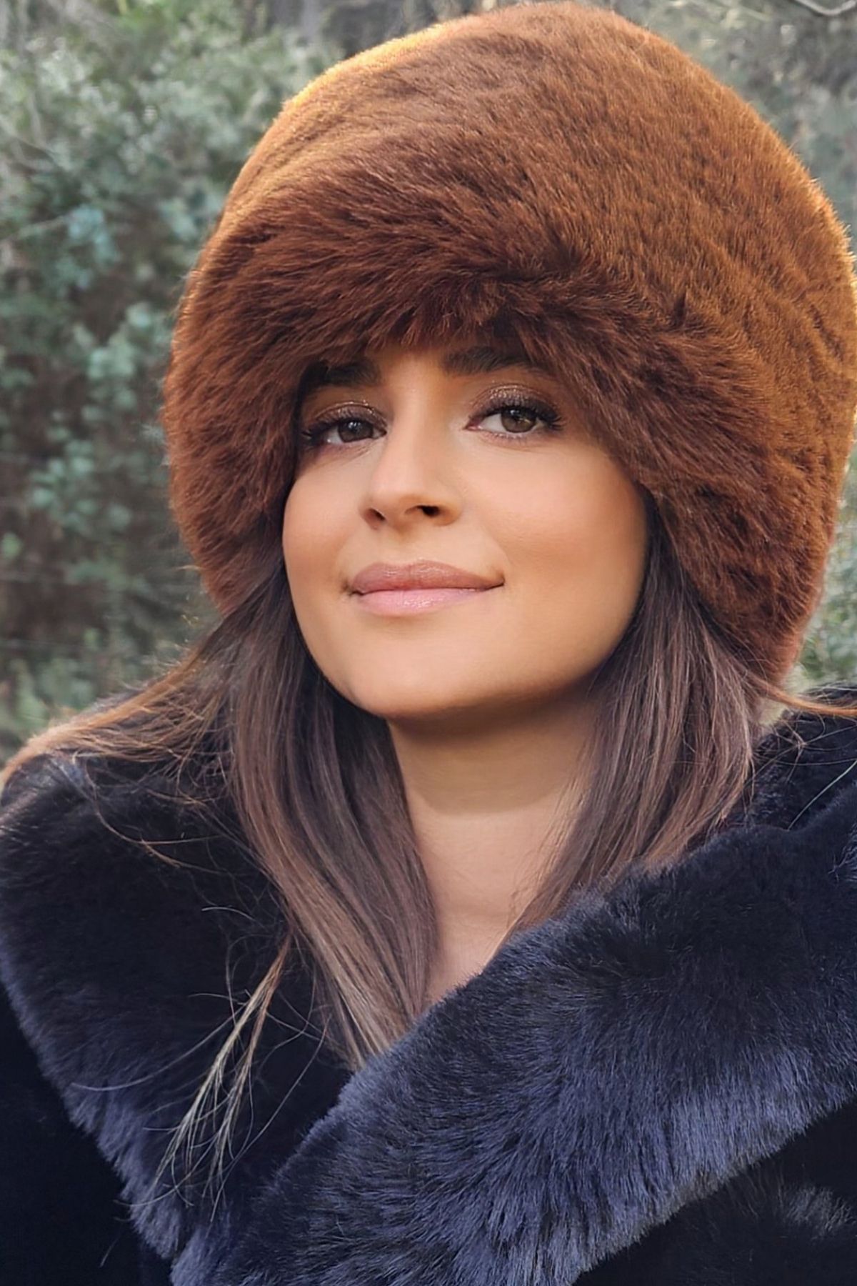Mağazam Online Kışlık Suni Kürk Kazak Rus Tarzı Kahverengi Kalpak Şapka