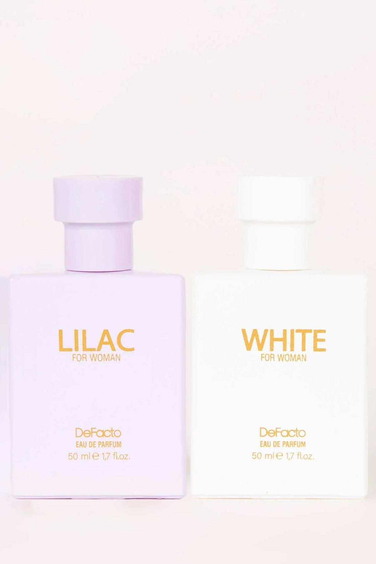 Defacto Lilac & White 2'li Set Kadın Parfüm 50 ml C1786axns