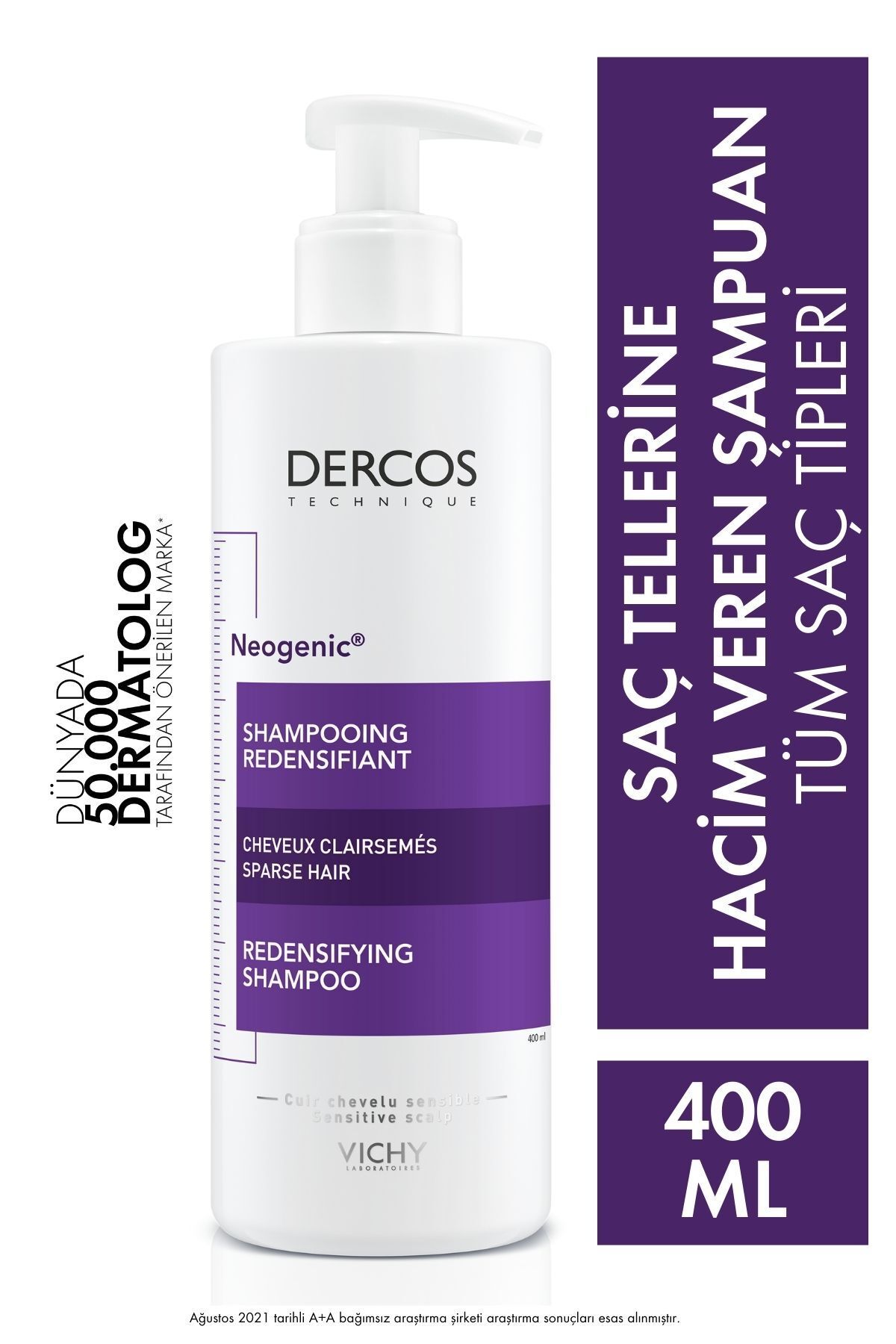 Vichy Dercos Neogenic Shampoo 400 ml