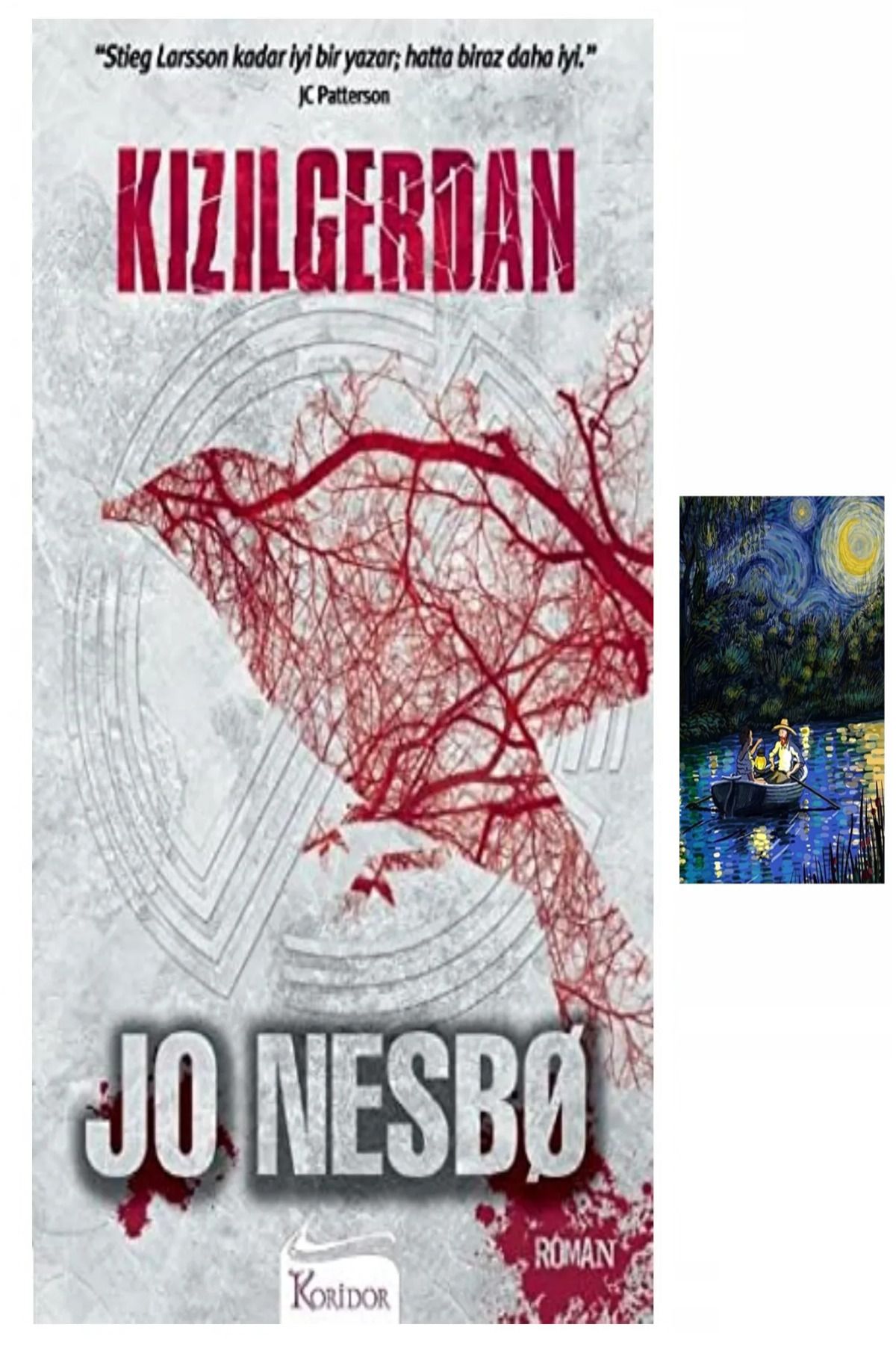 puslurotalar Kızılgerdan - Jo Nesbo (Koleksiyon Kitap) + Mavi Gece Stiker