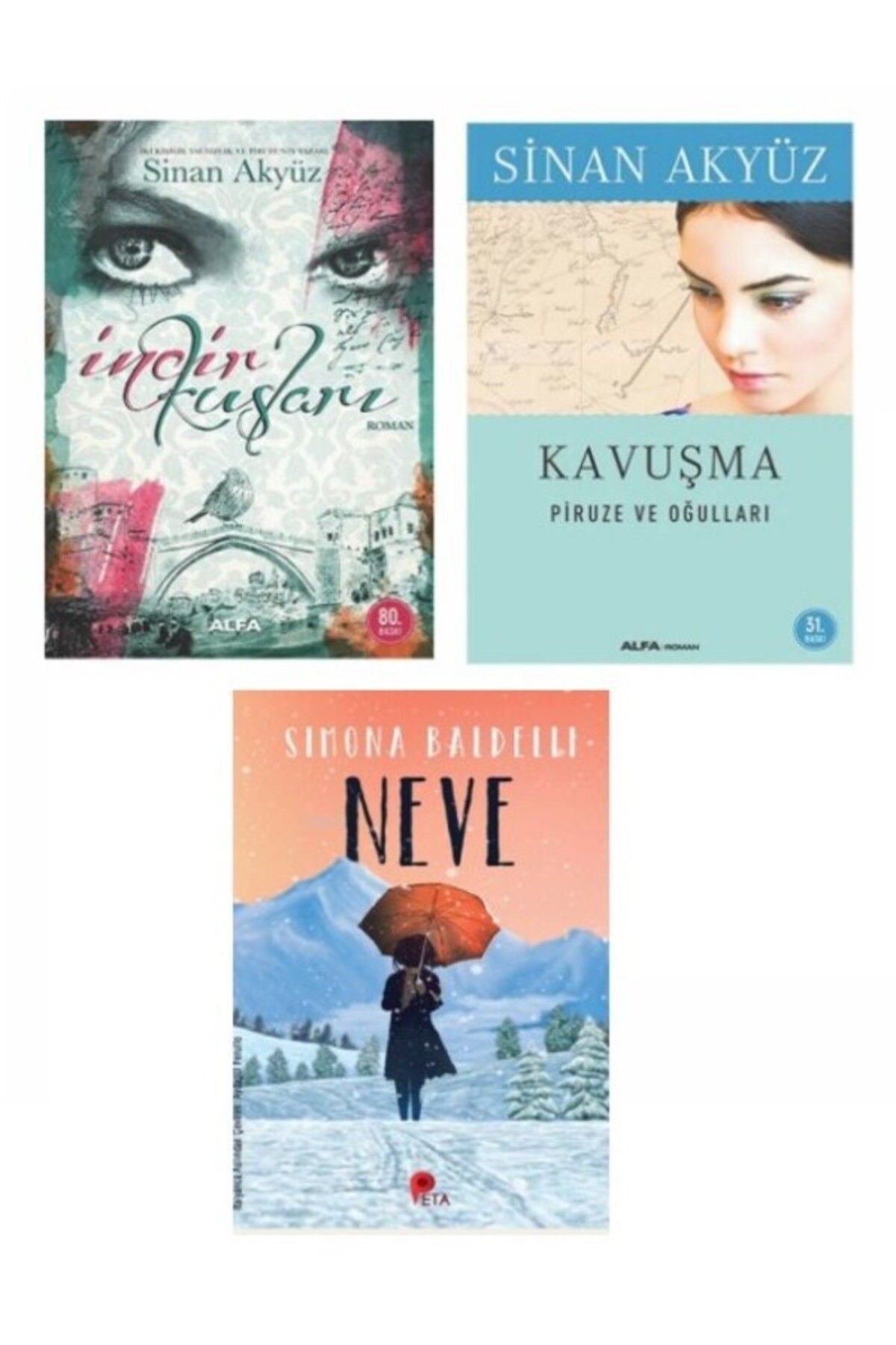 Alfa Yayınları Sinan Akyüz - Incir Kuşları - Kavuşma -2 Kitap Set -Neve